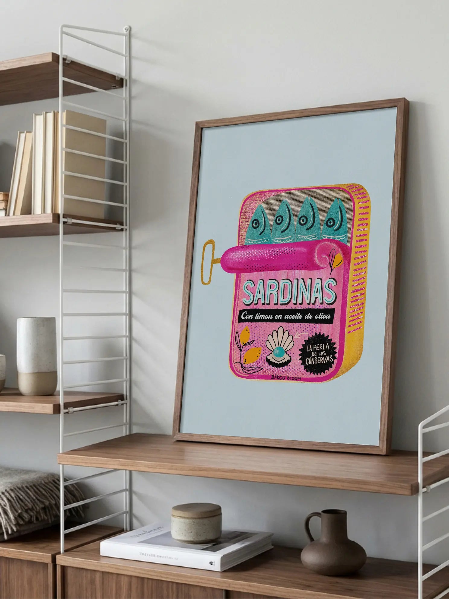 Sardines Tin Can No3 Poster