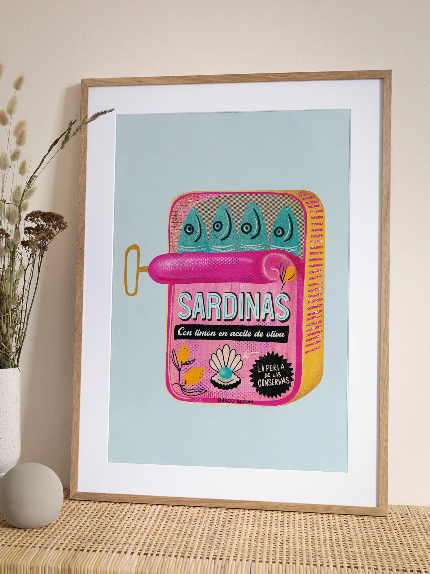 Sardines Tin Can No3 Poster