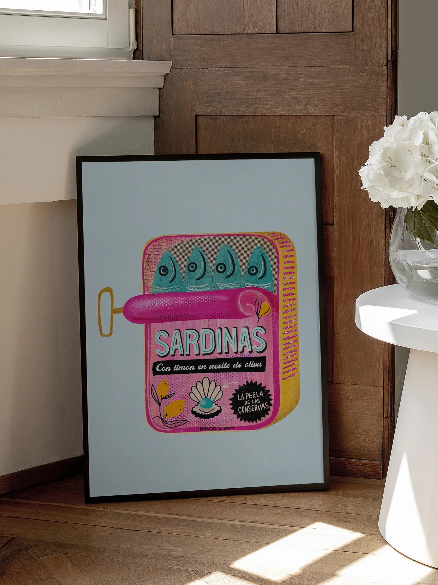 Sardines Tin Can No3 Poster