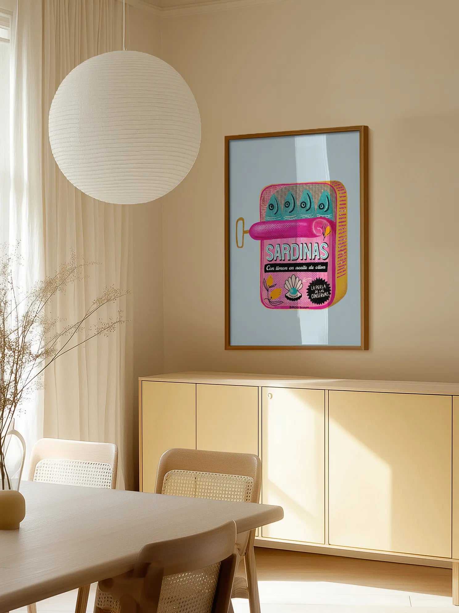Sardines Tin Can No3 Poster