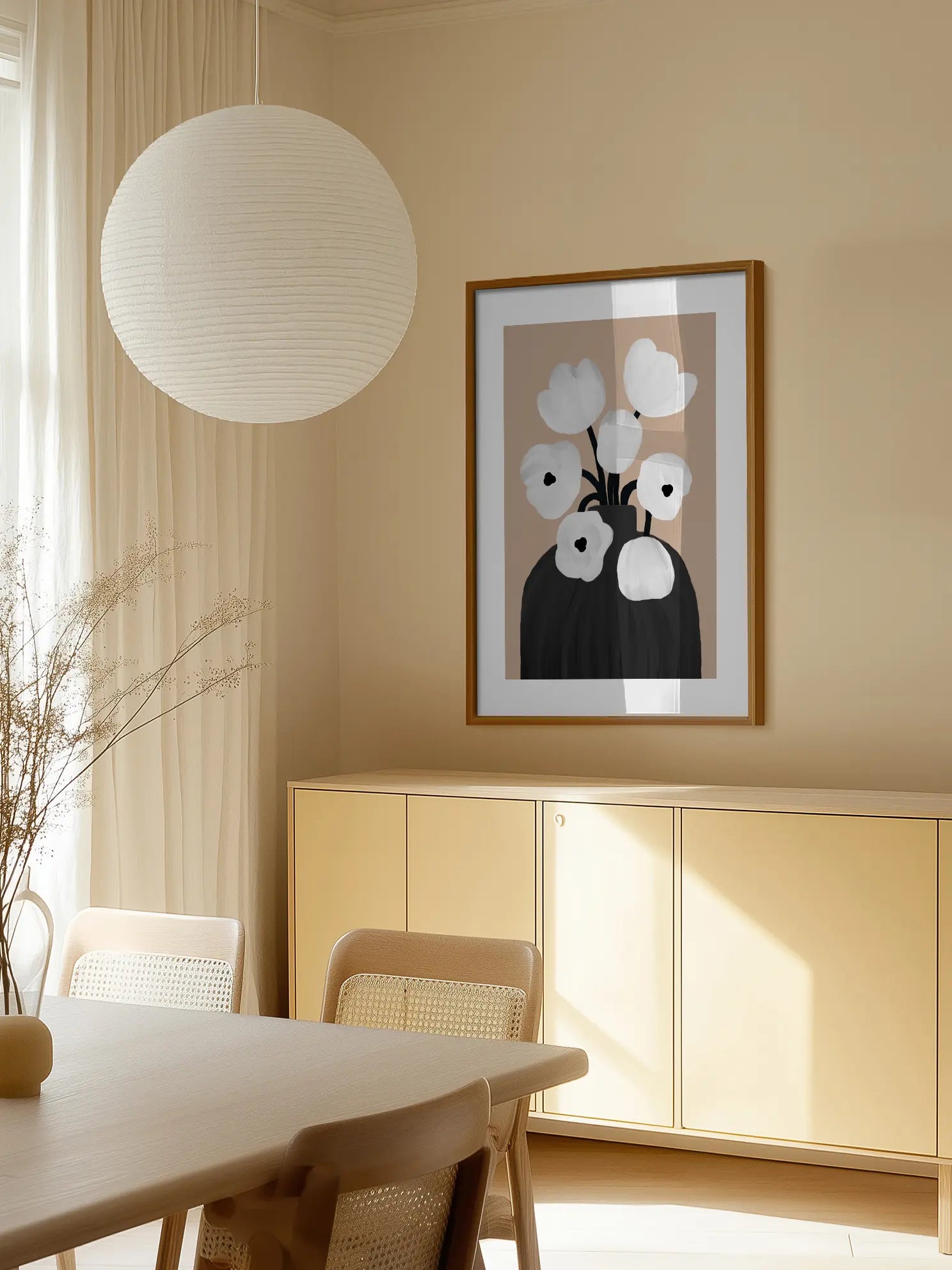 Scandi Botanical No3 Poster