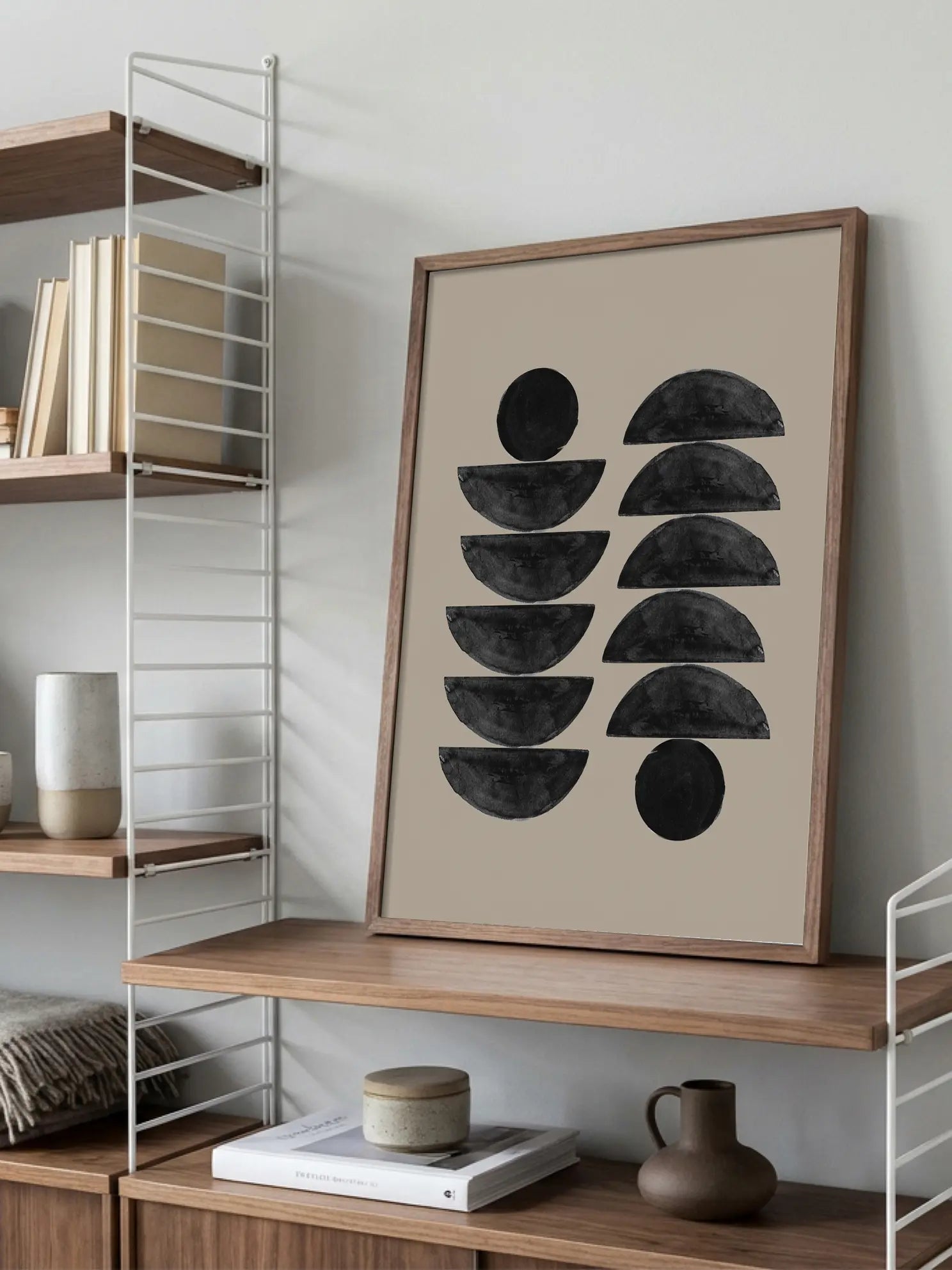 Scandinavian Shapes Poster