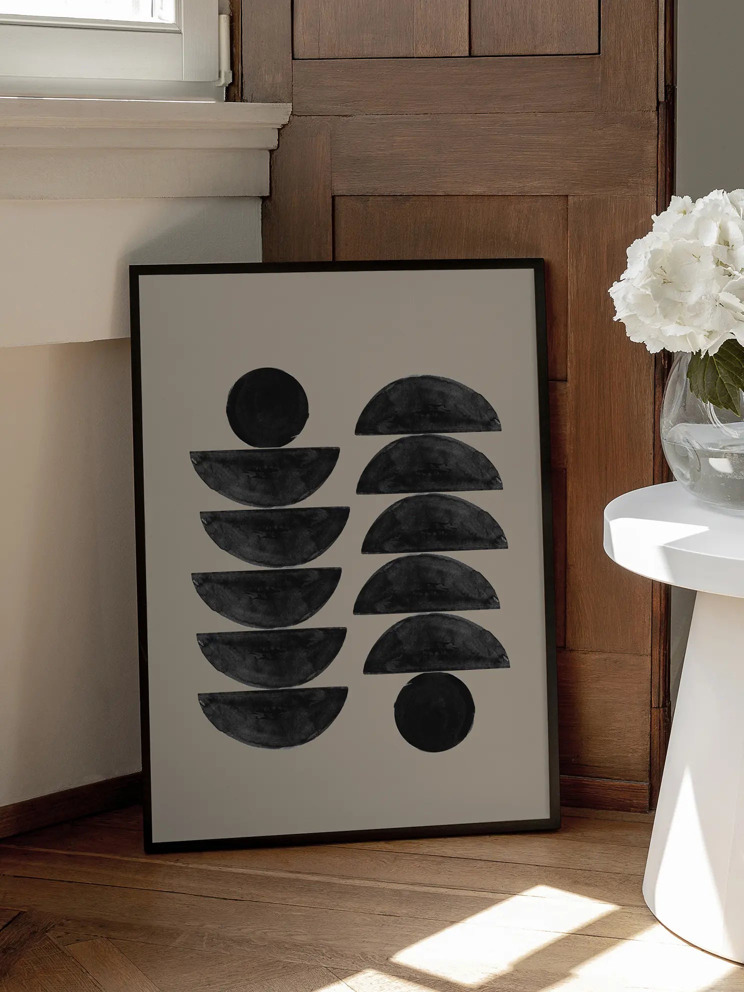 Scandinavian Shapes Poster