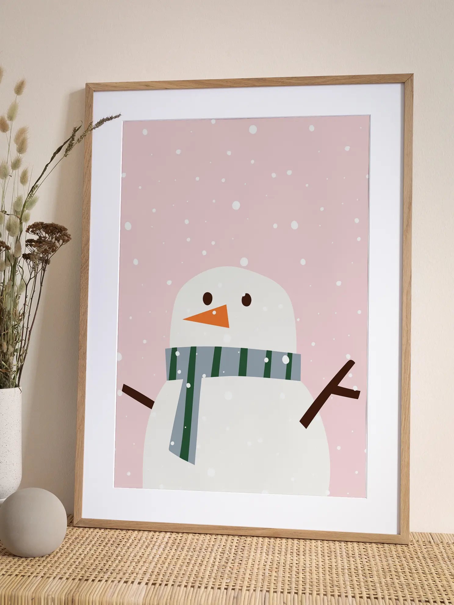 Schneemann Poster