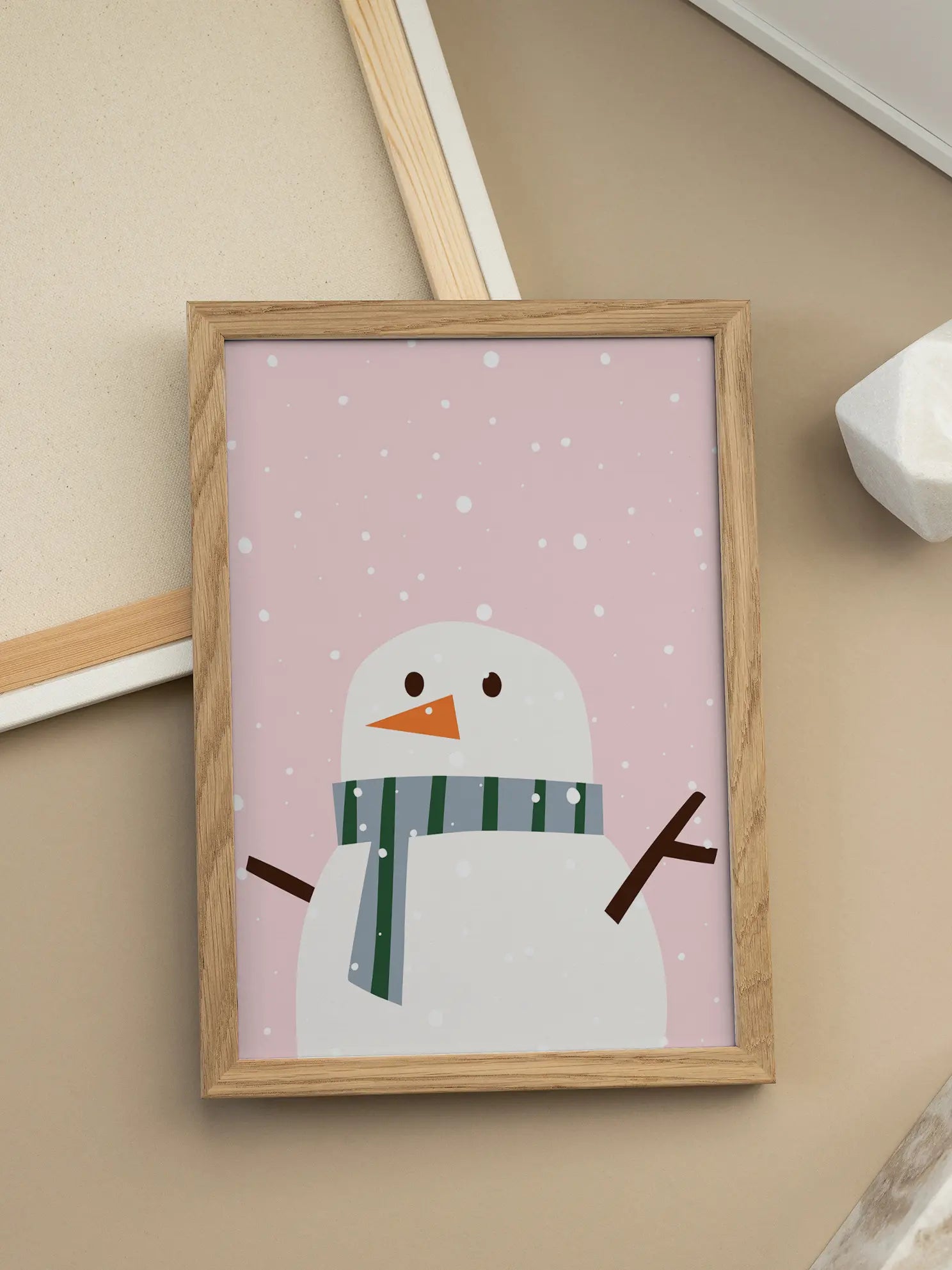 Schneemann Poster