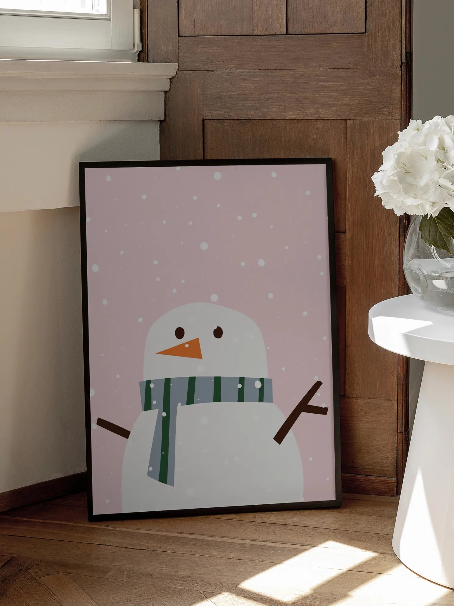 Schneemann Poster