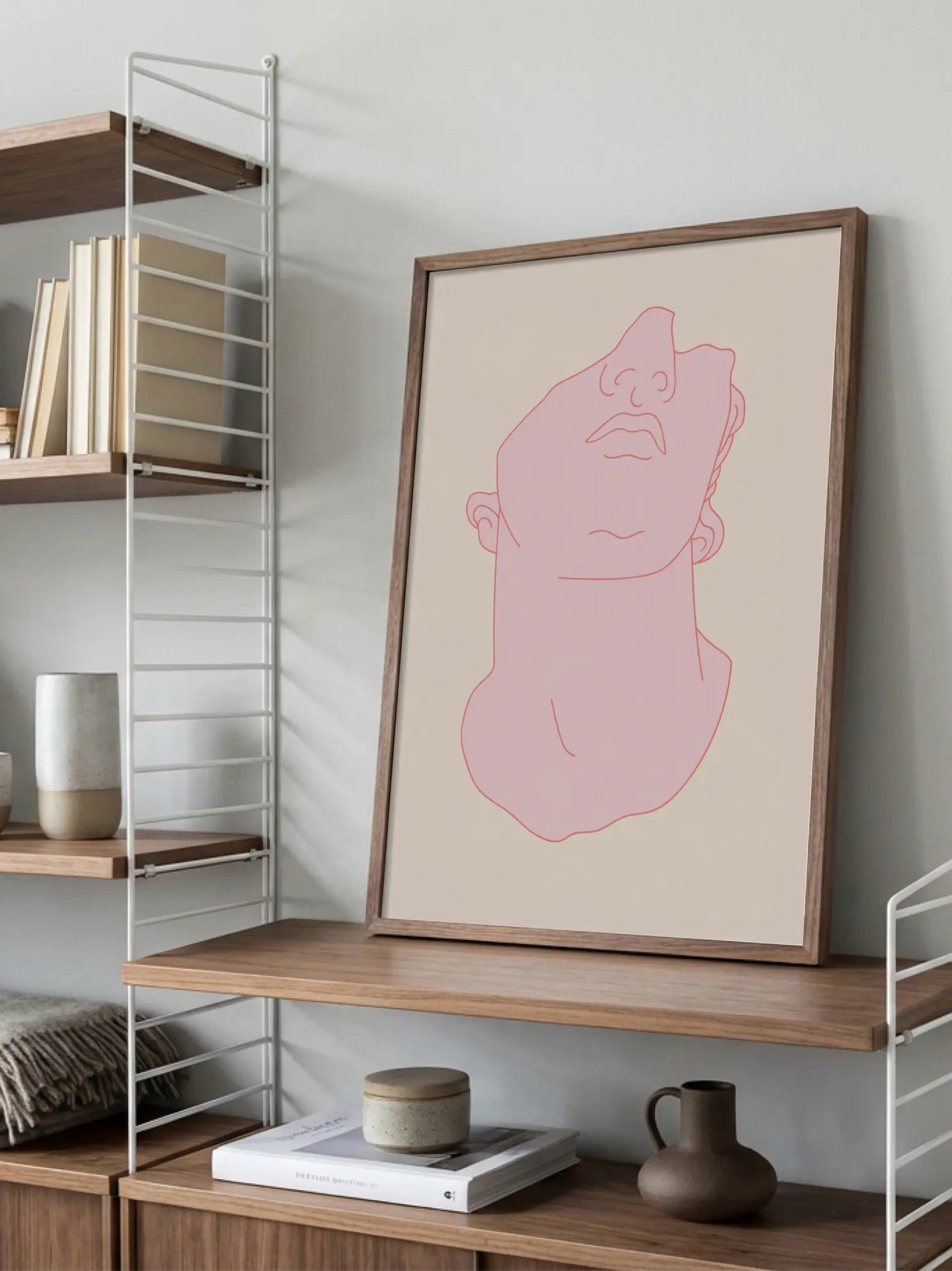 Sculpture Lines Poster