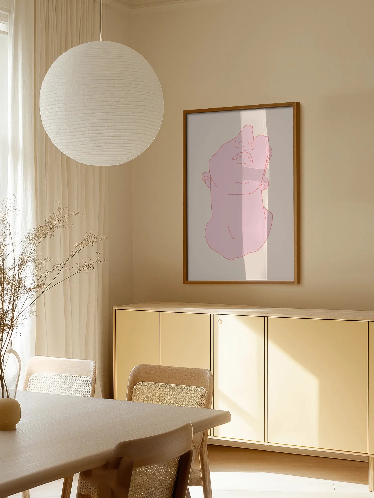 Sculpture Lines Poster