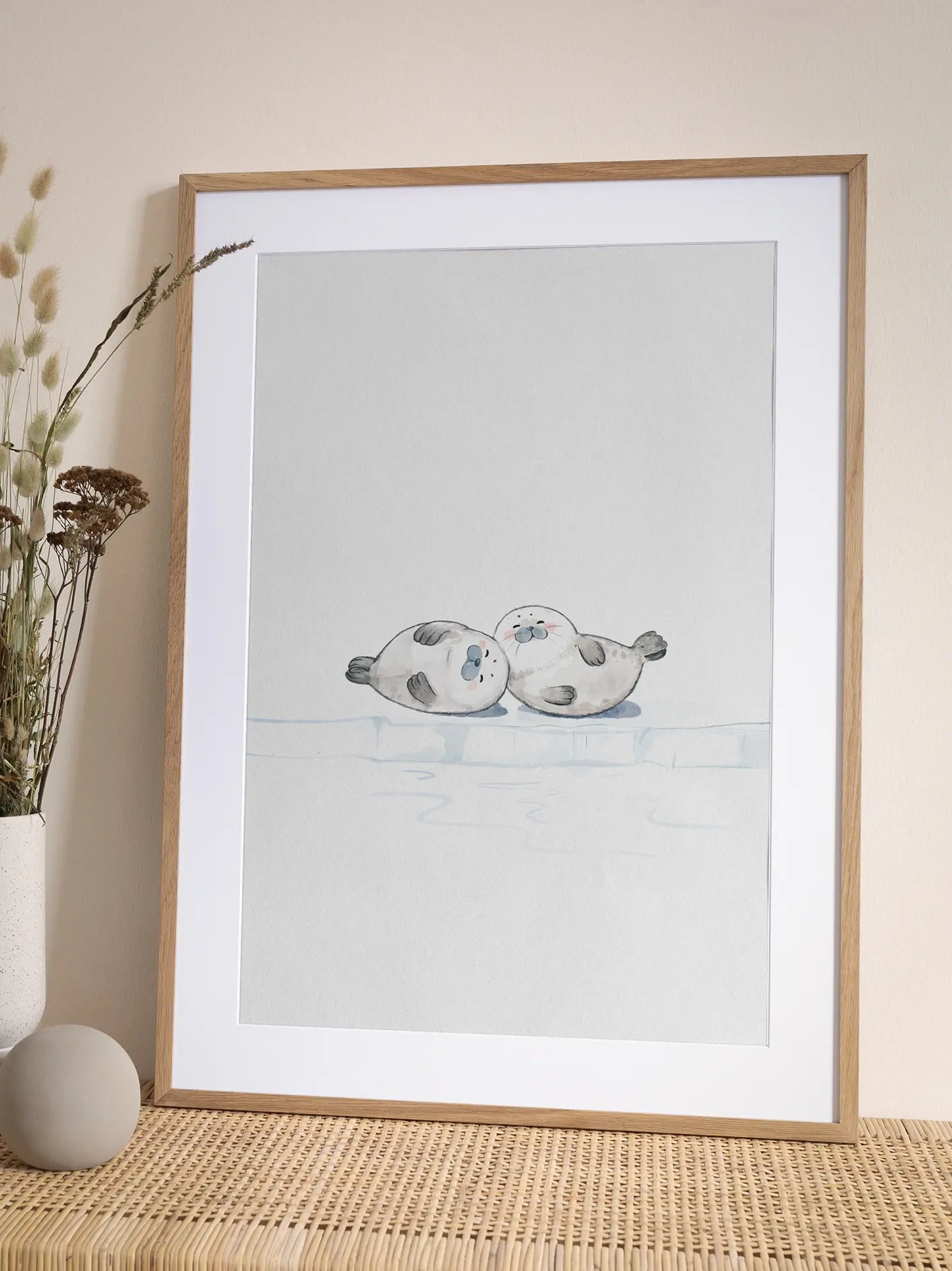 Seal Cubs Poster