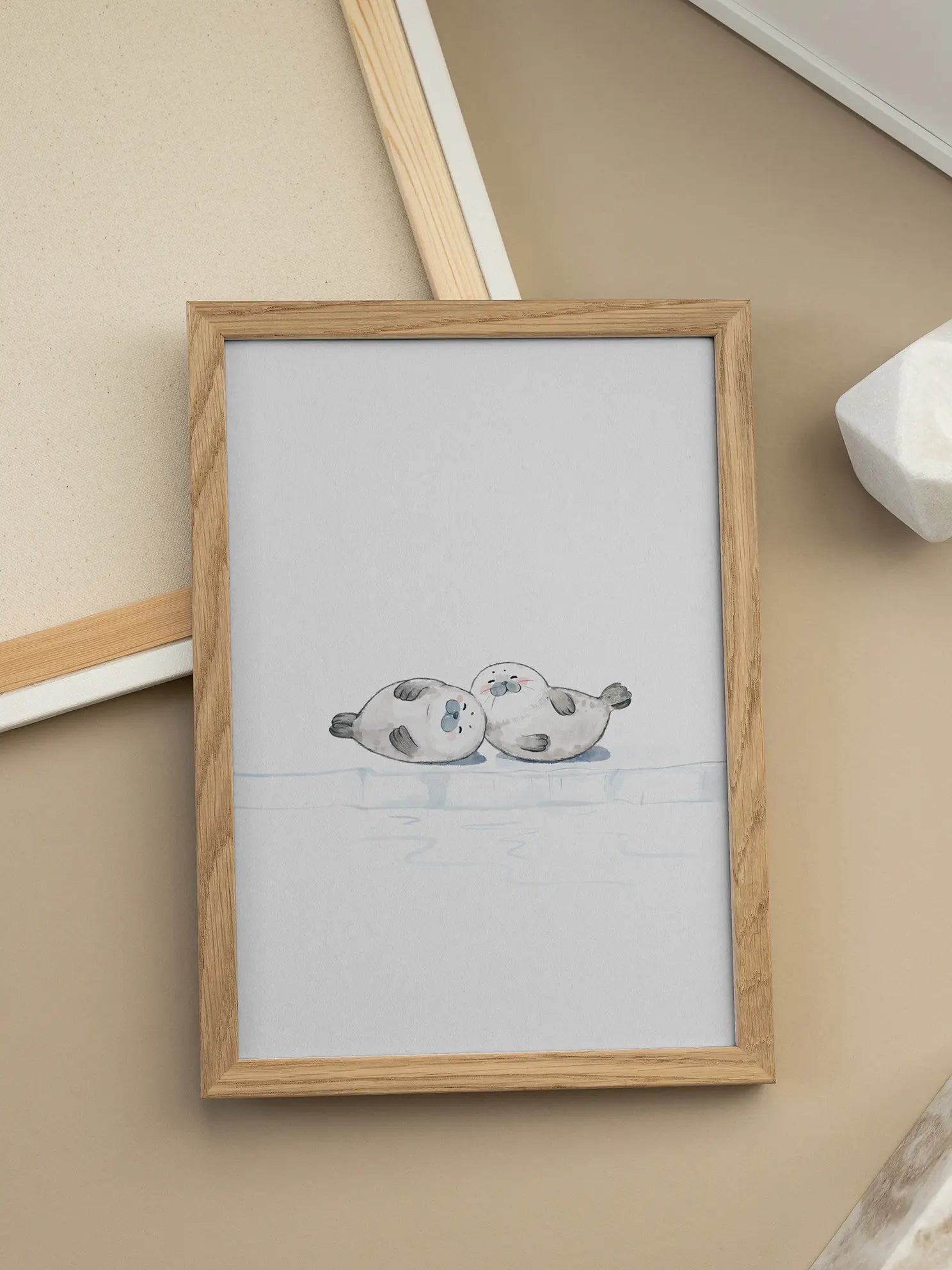 Seal Cubs Poster