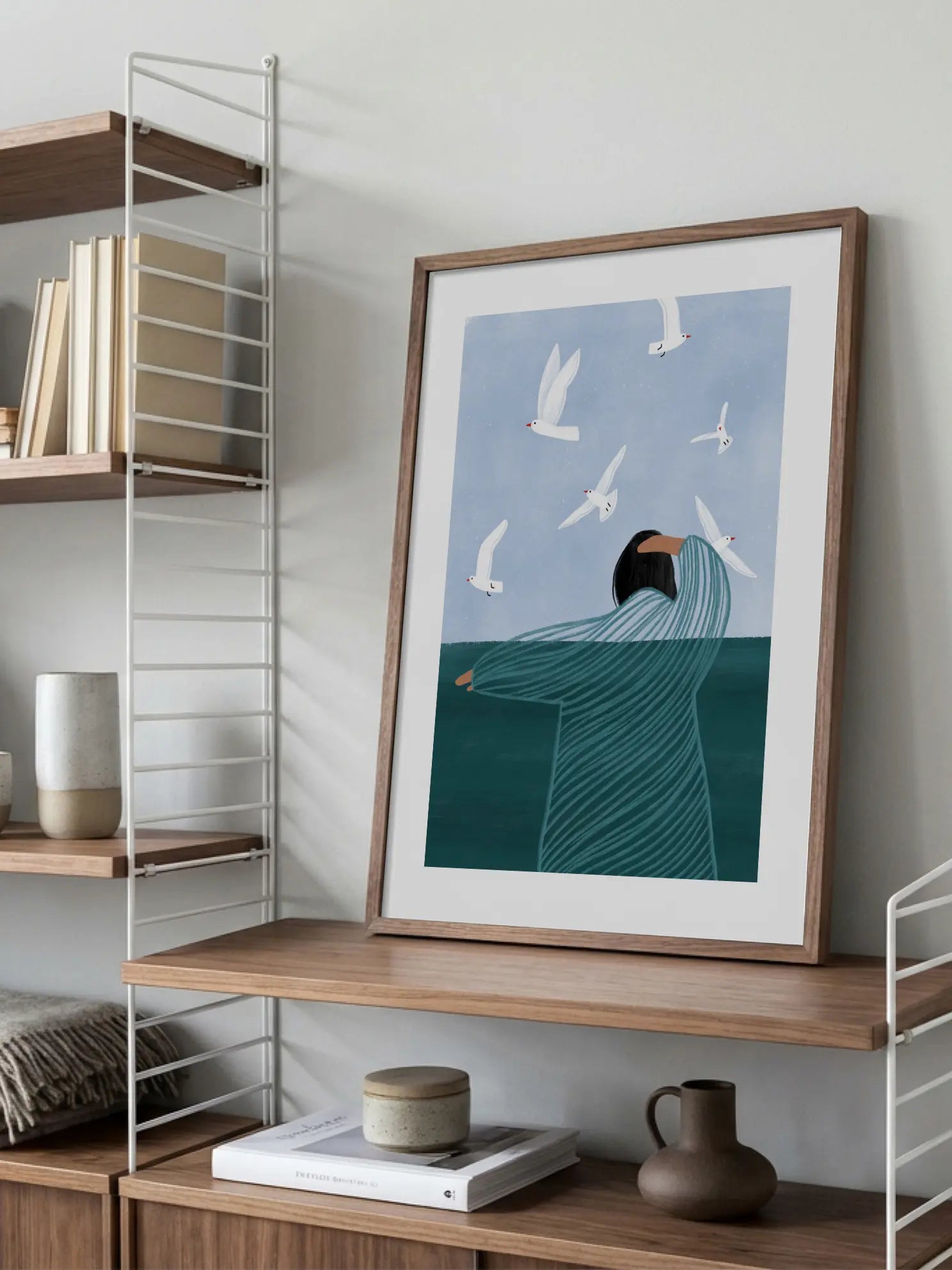 Seaside Serenity Poster