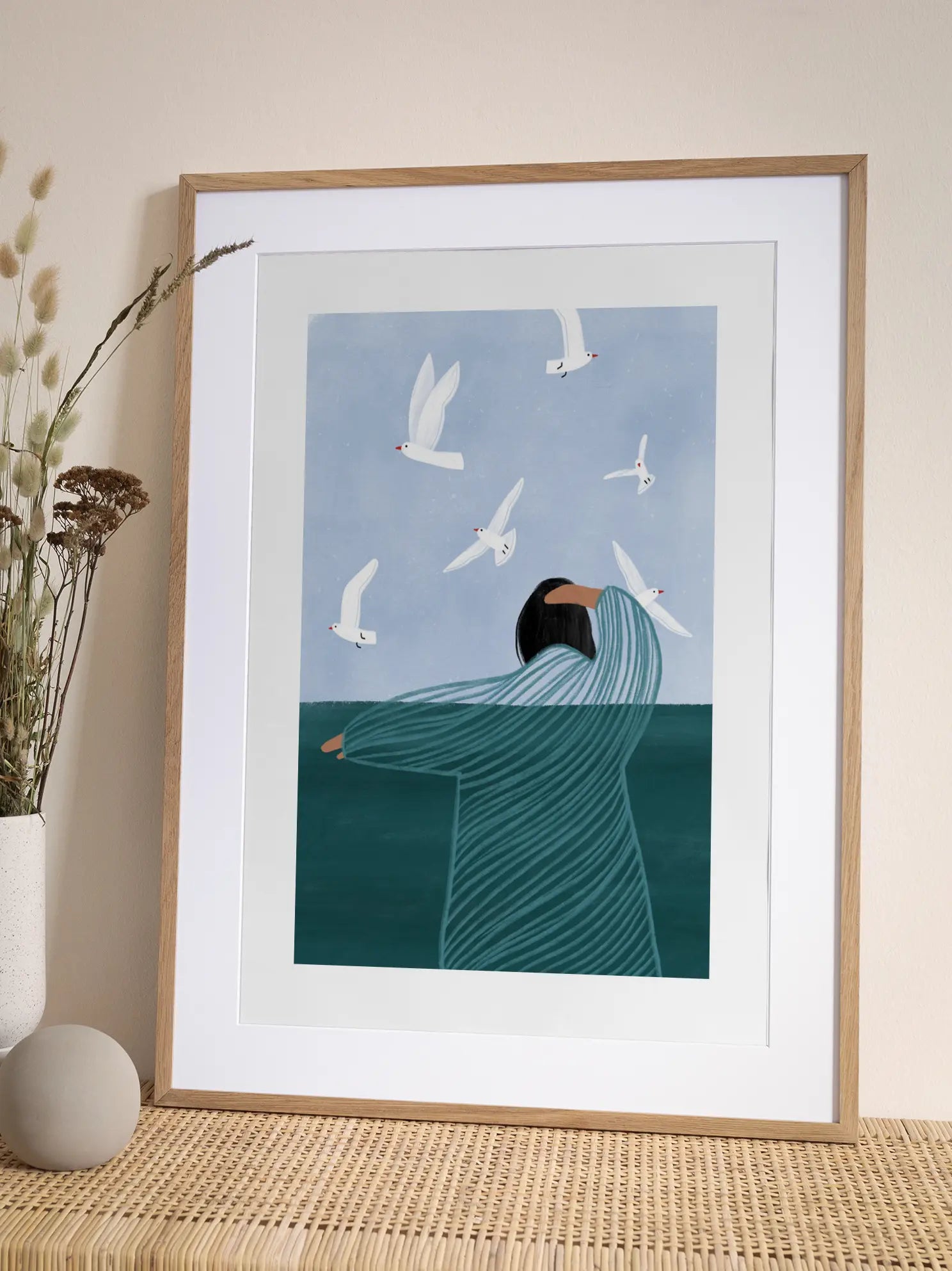 Seaside Serenity Poster