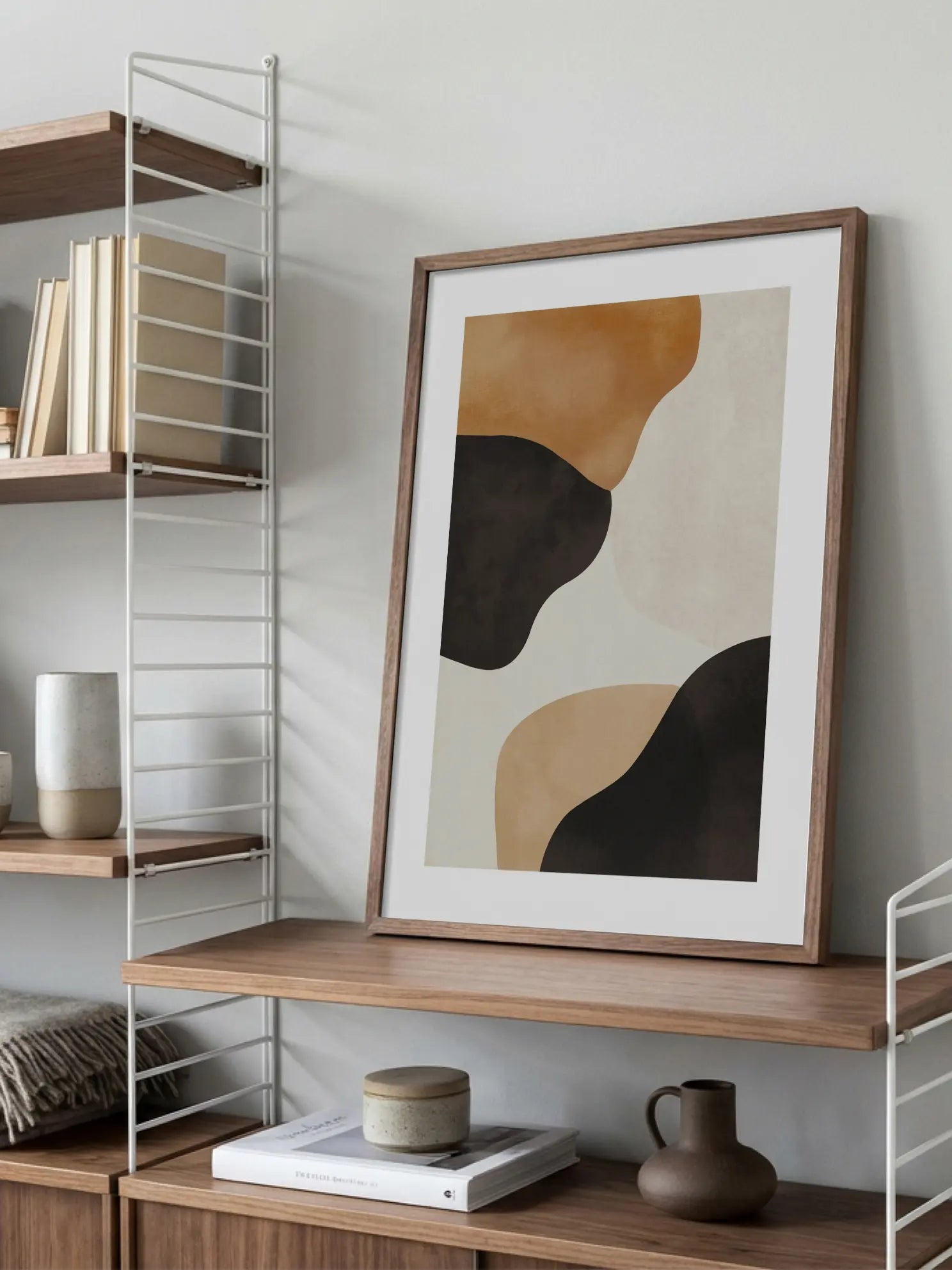 Serenity In Shapes No2 Poster