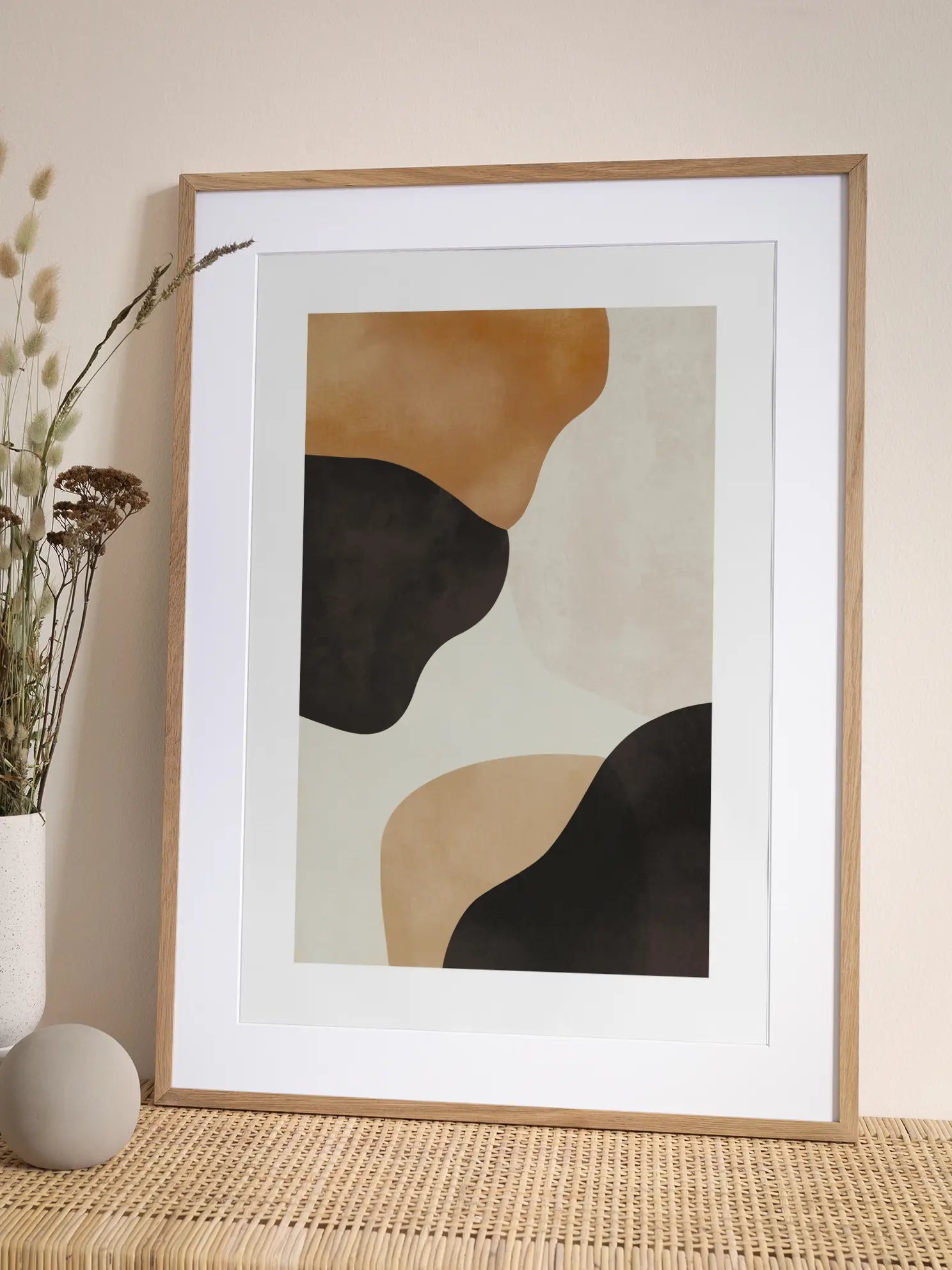 Serenity In Shapes No2 Poster