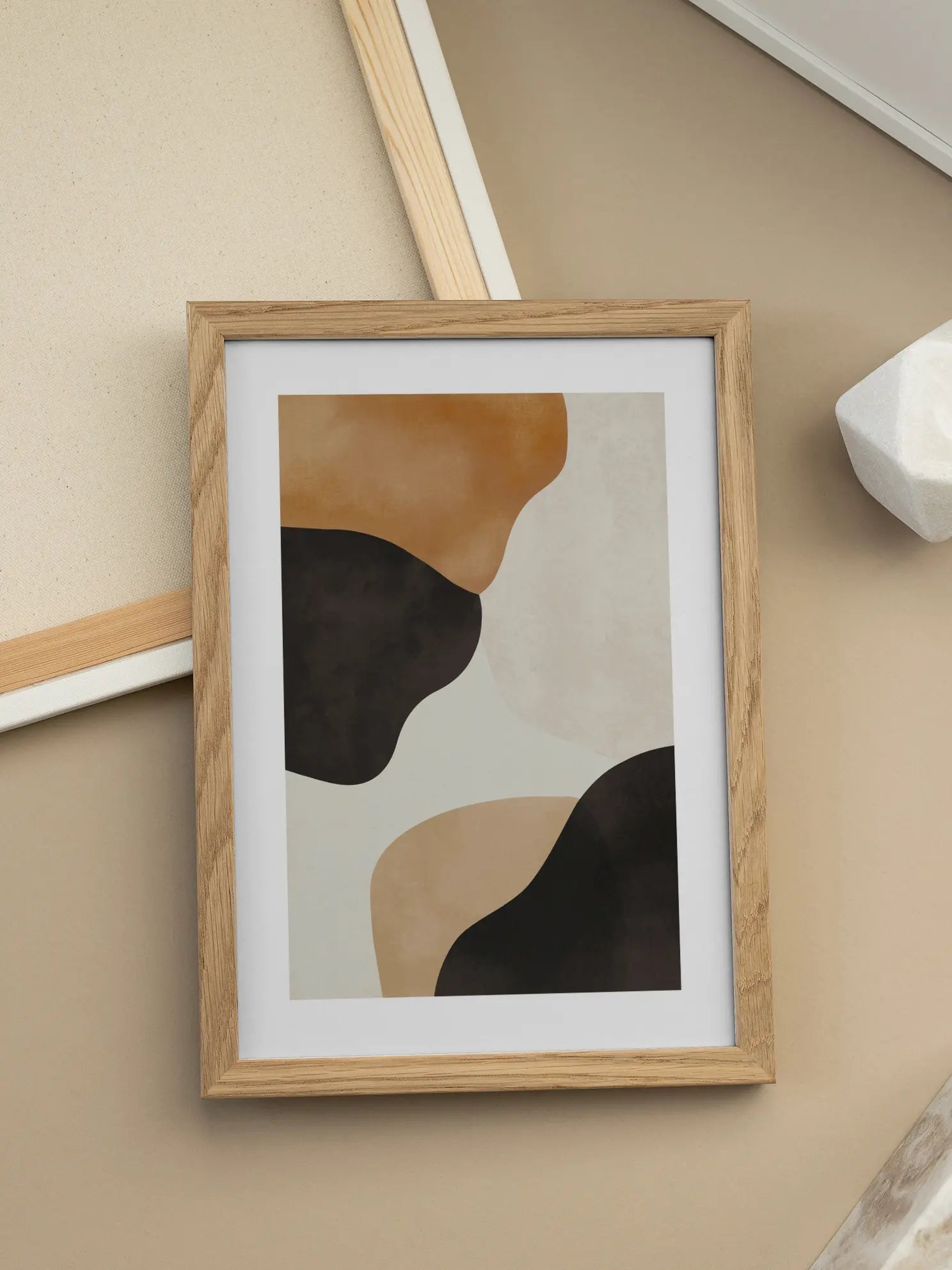 Serenity In Shapes No2 Poster