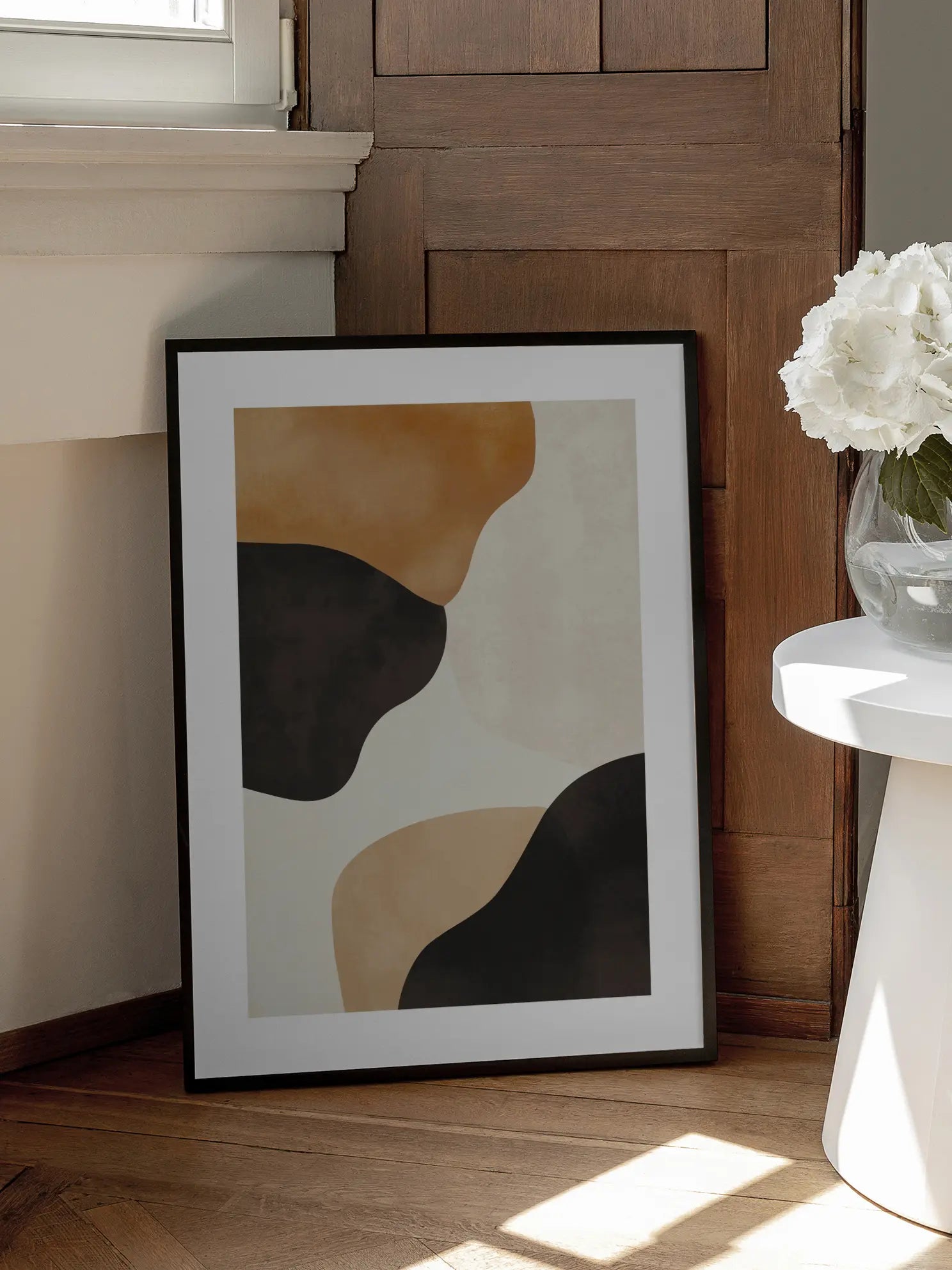 Serenity In Shapes No2 Poster