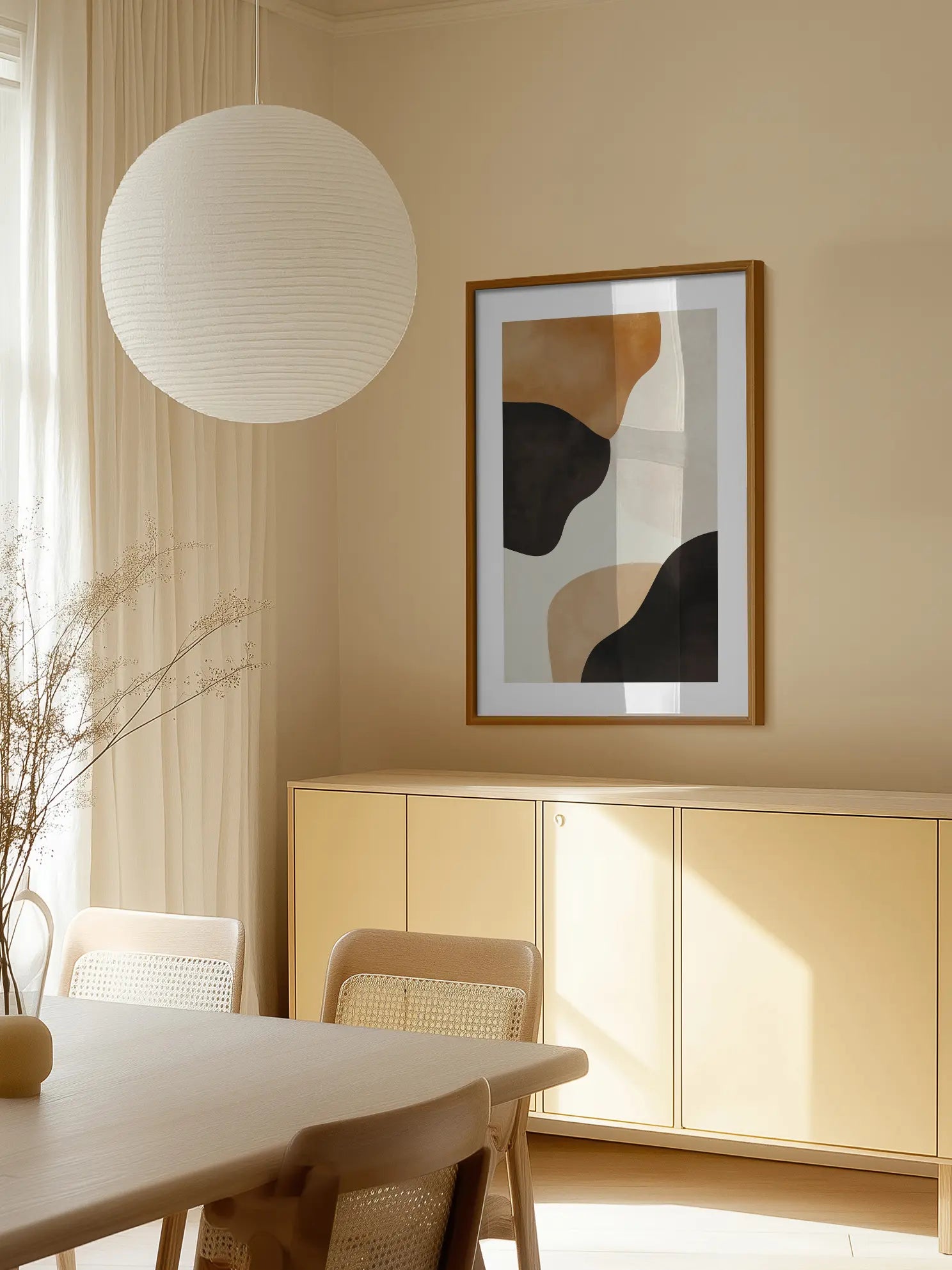 Serenity In Shapes No2 Poster