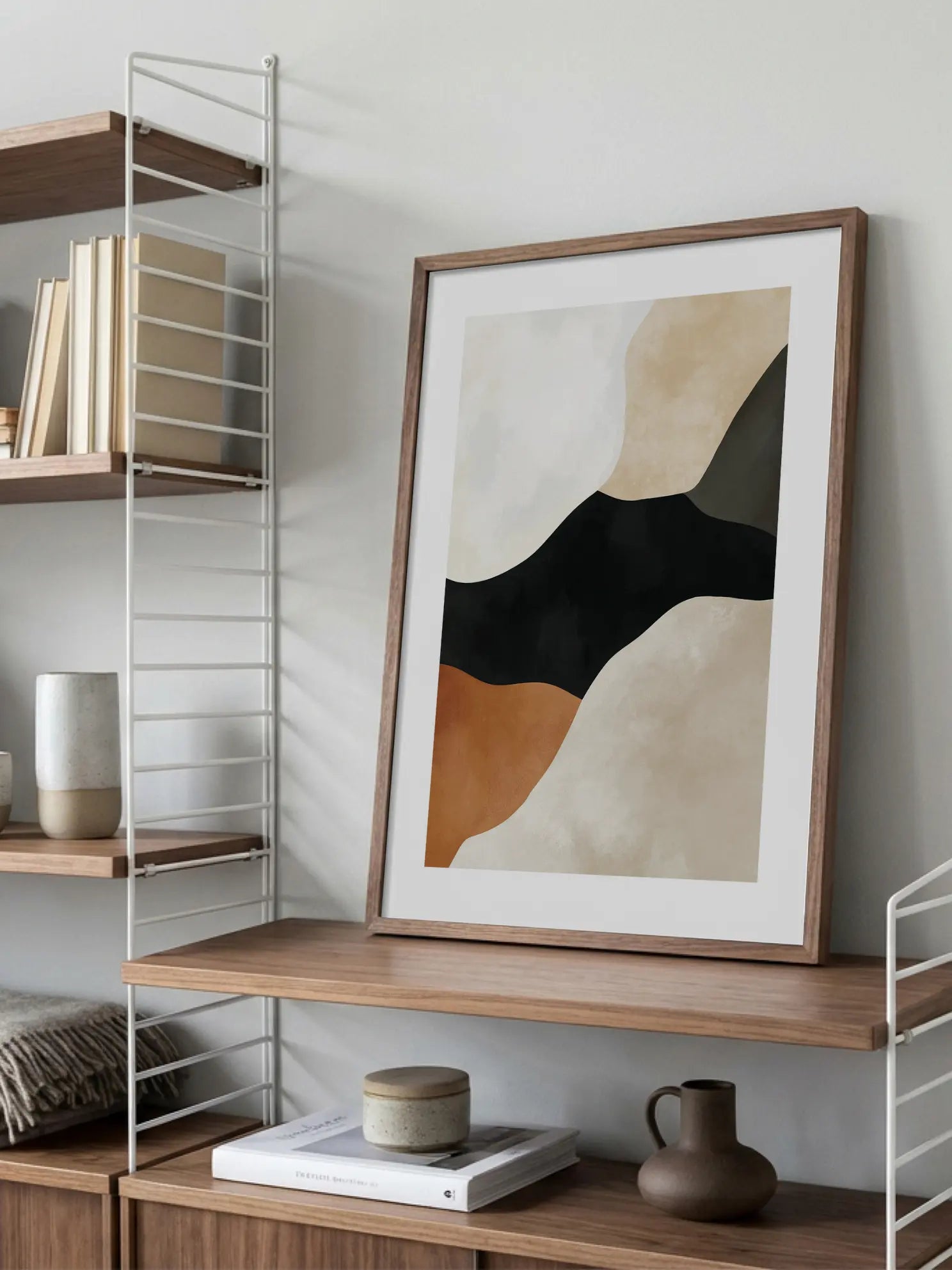 Serenity In Shapes No3 Poster