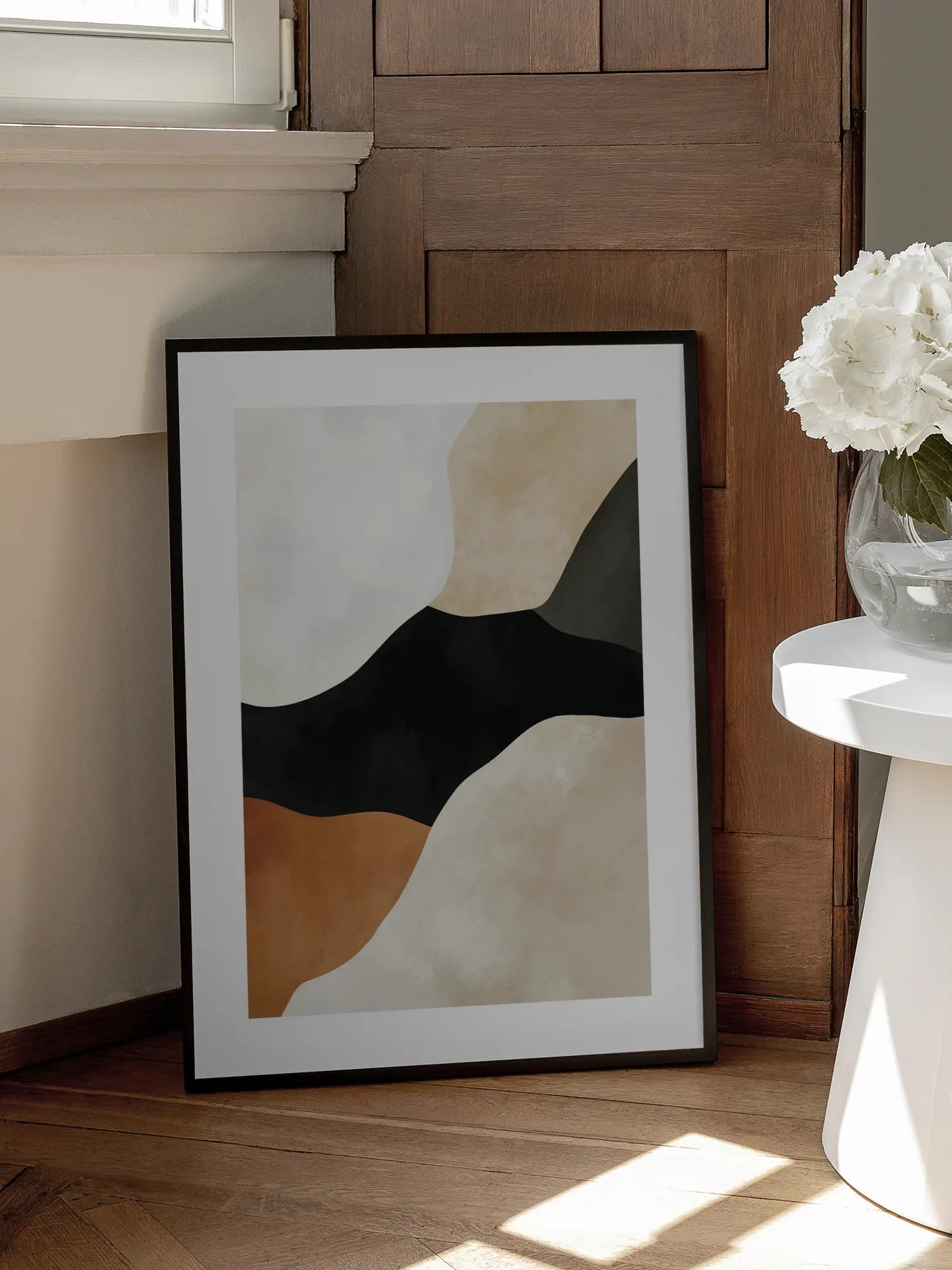 Serenity In Shapes No3 Poster