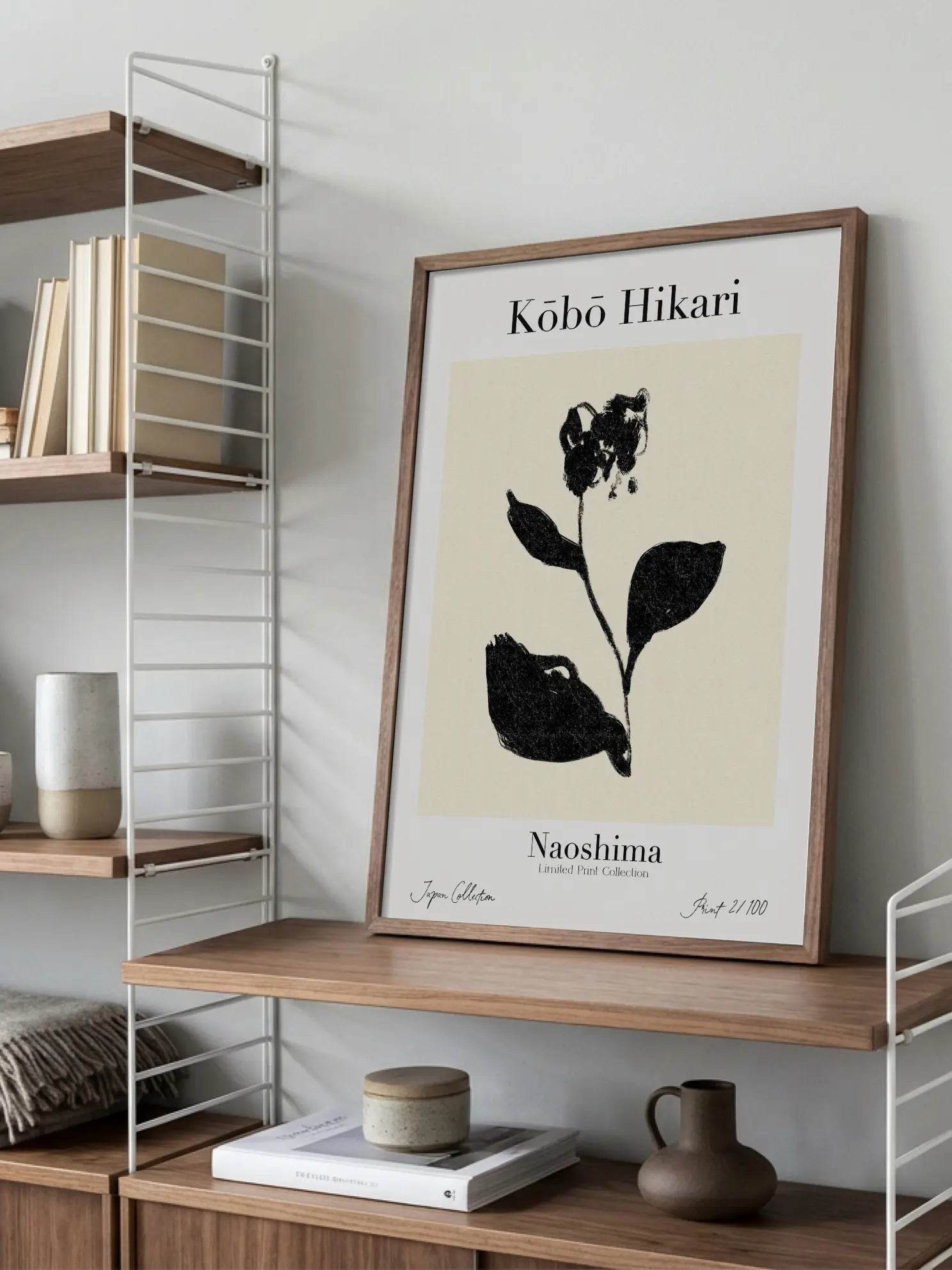 Shadow Blooming Poster