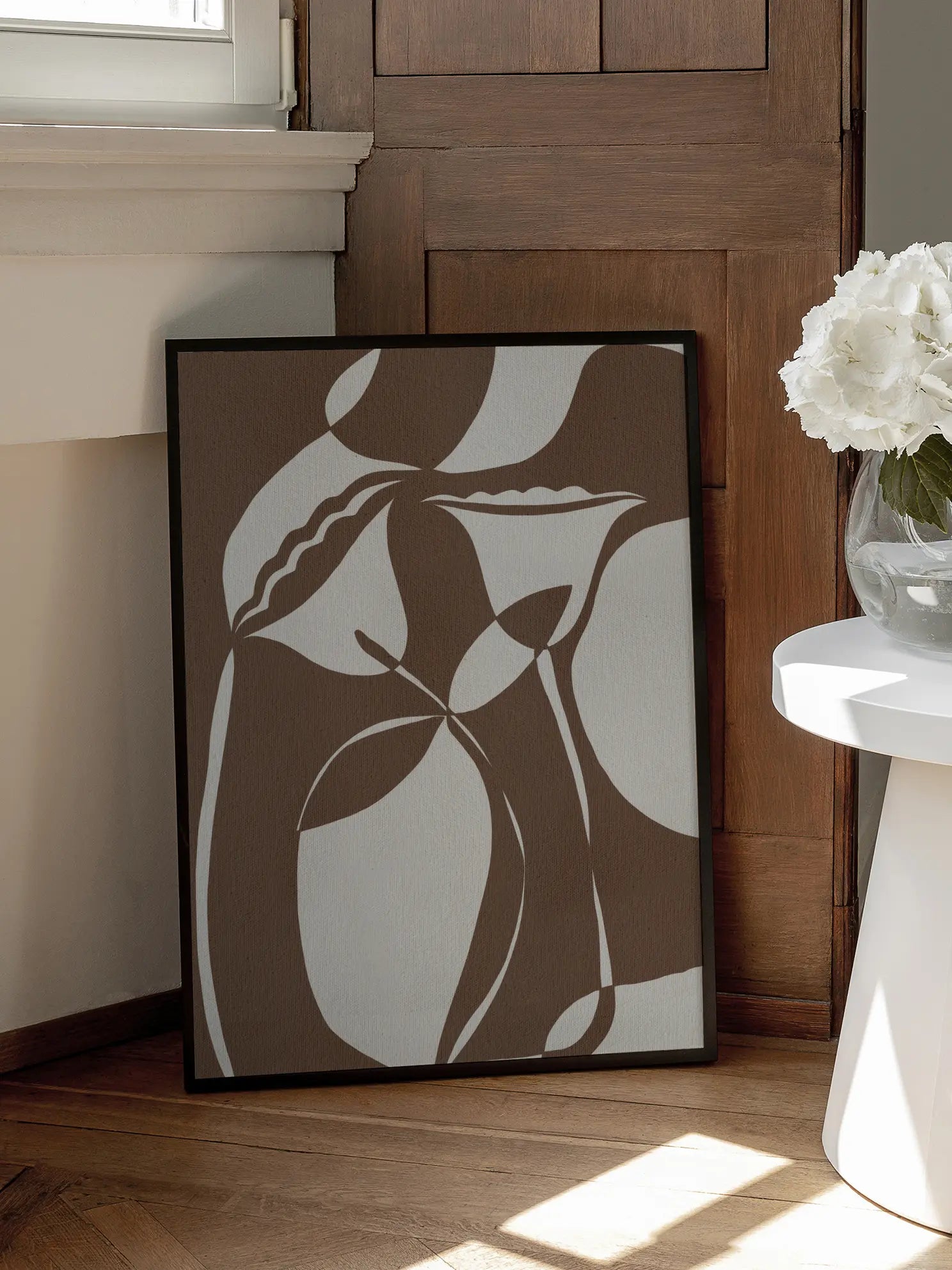 Shaped Botanical Poster