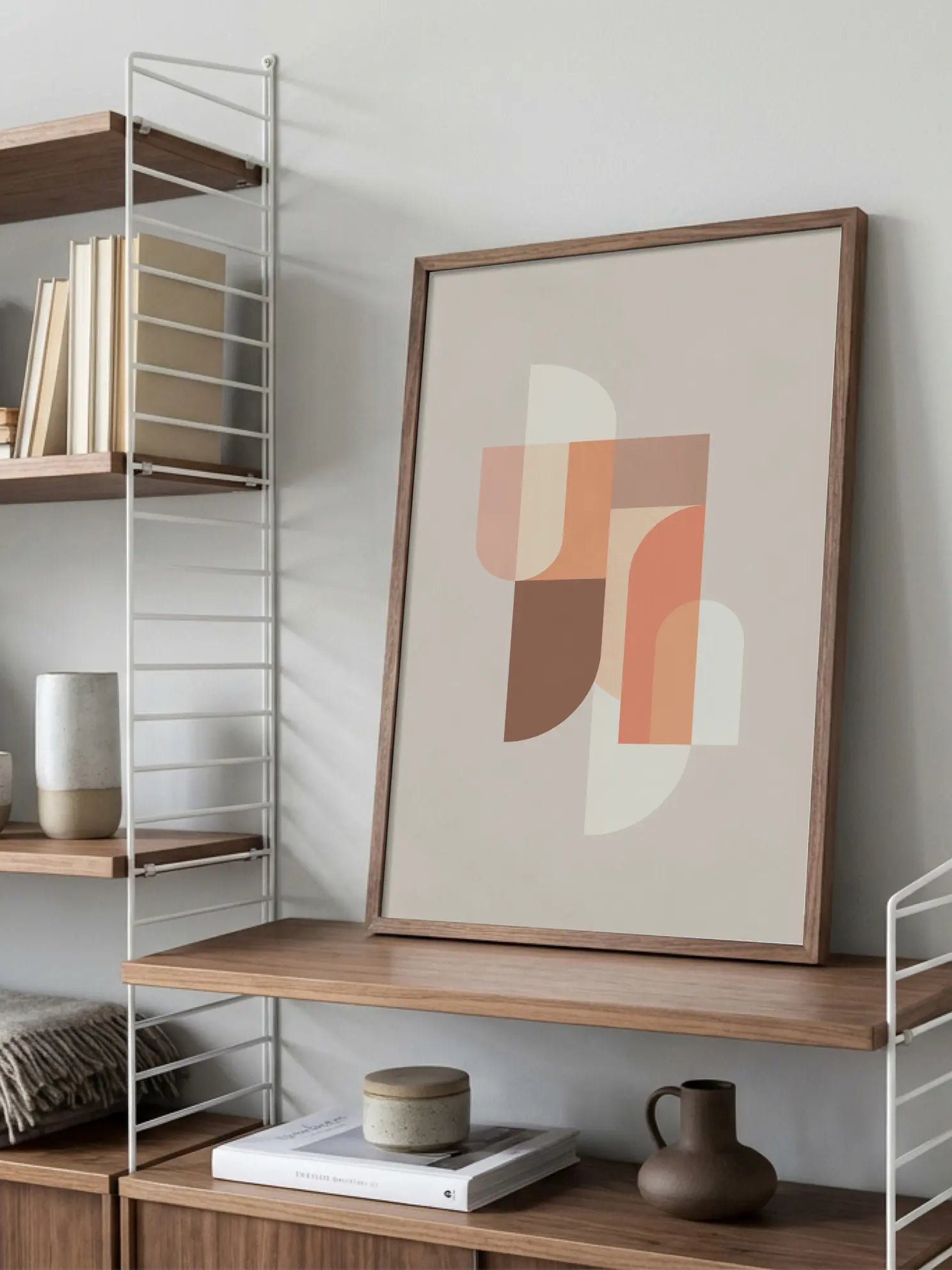Shapes and Curves Poster