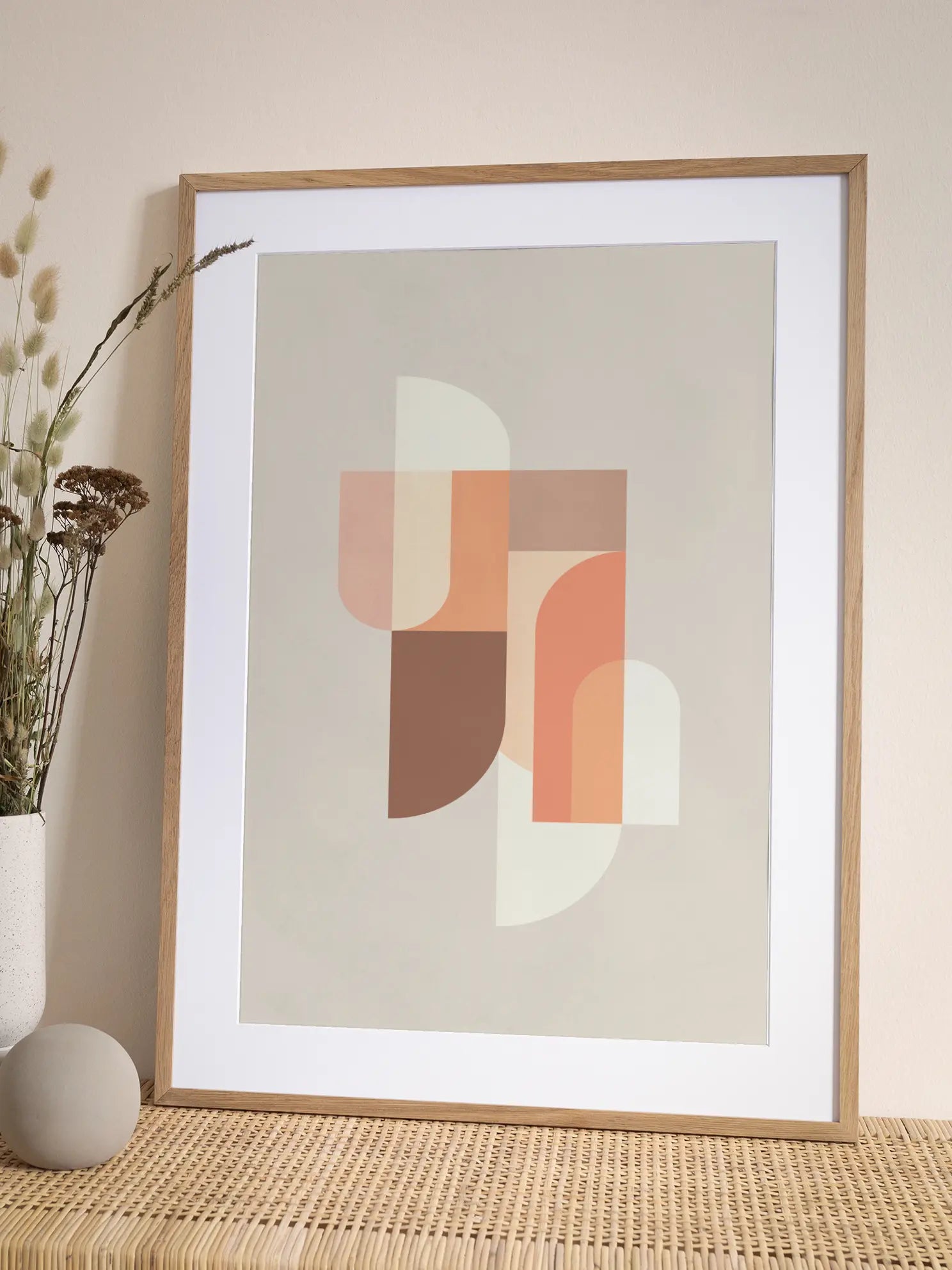 Shapes and Curves Poster