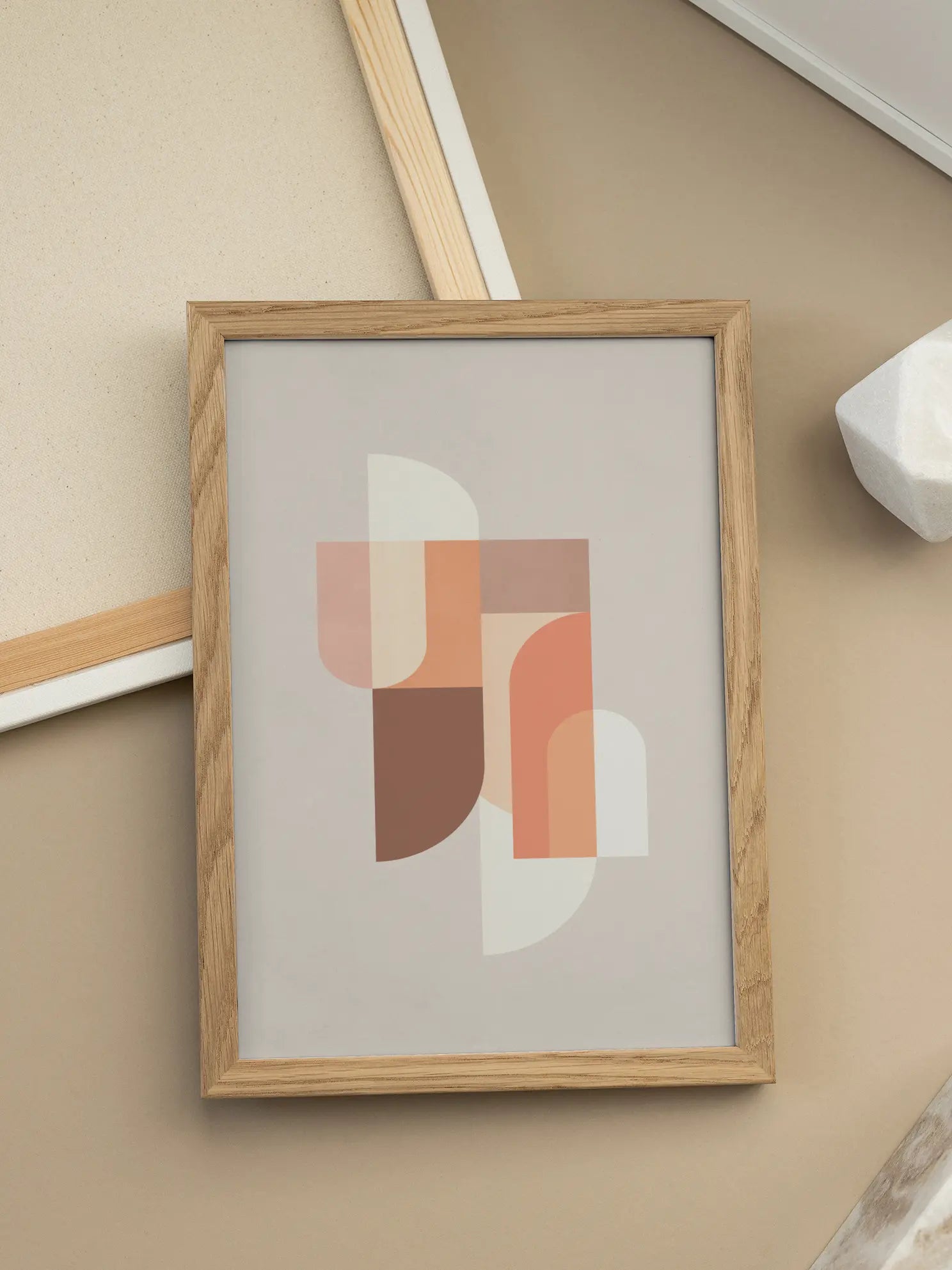 Shapes and Curves Poster