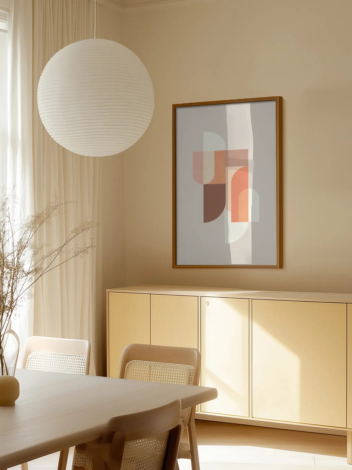 Shapes and Curves Poster