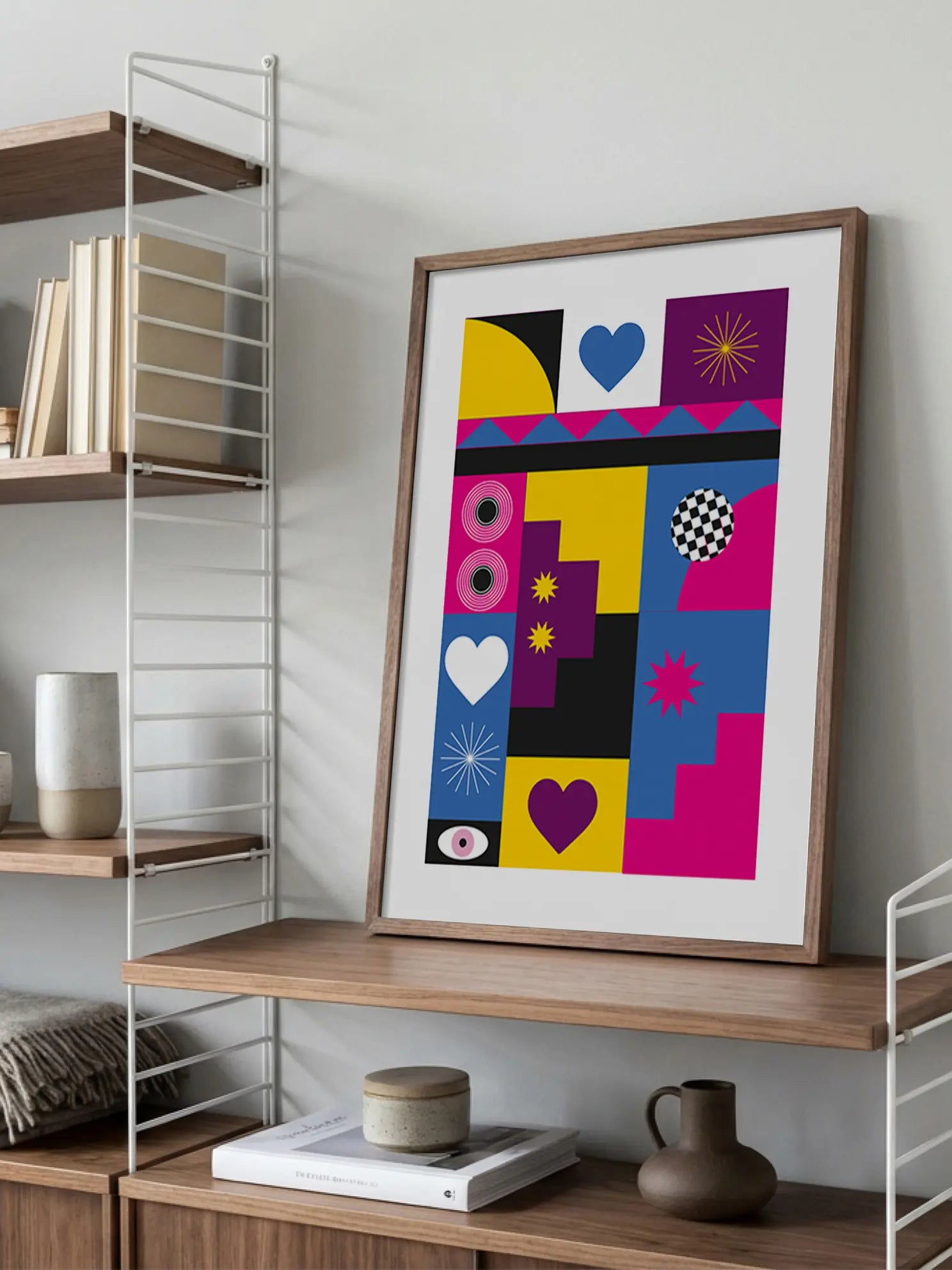 Shapes and Patterns Poster