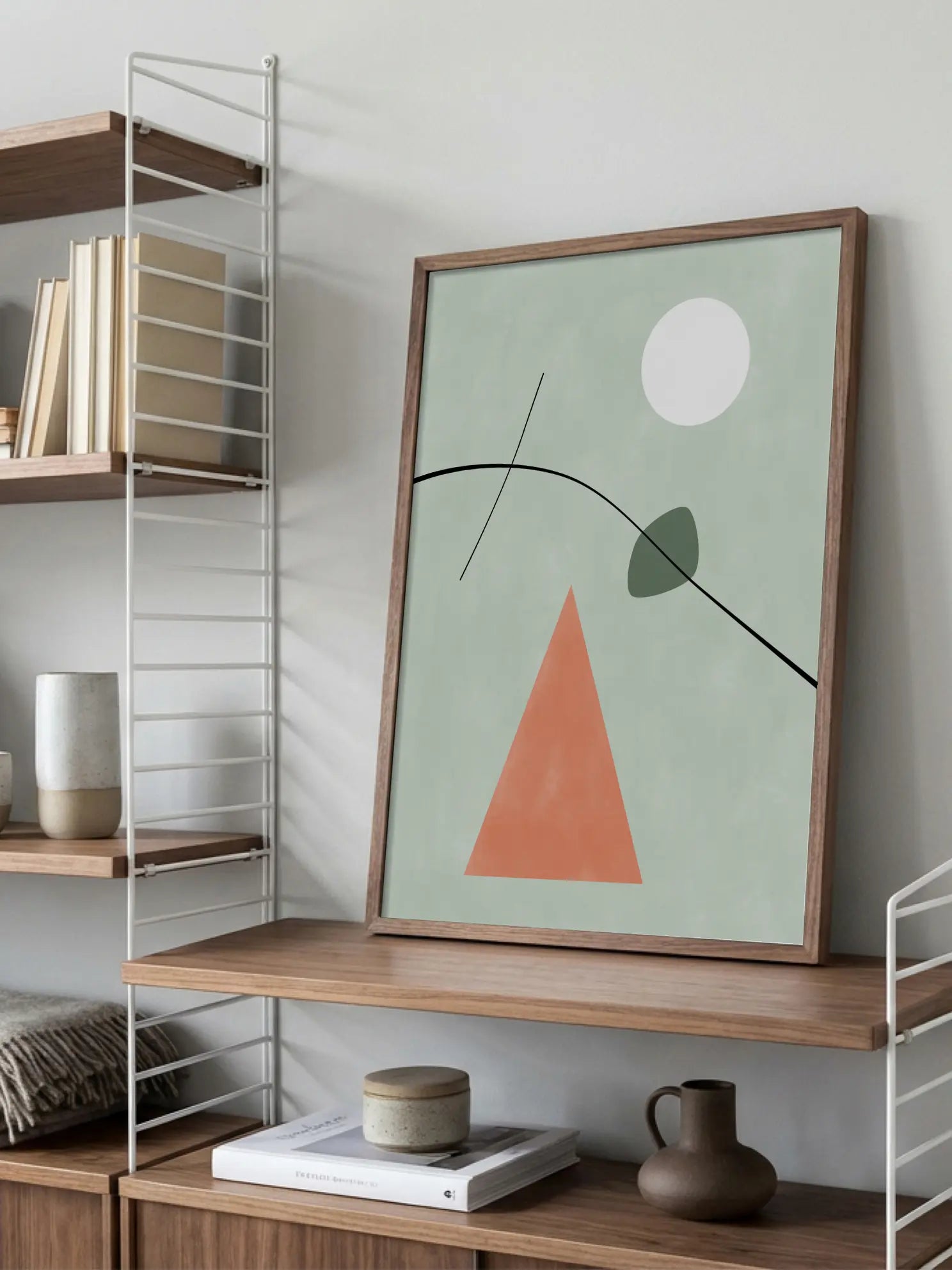 Shapes in Harmony Poster