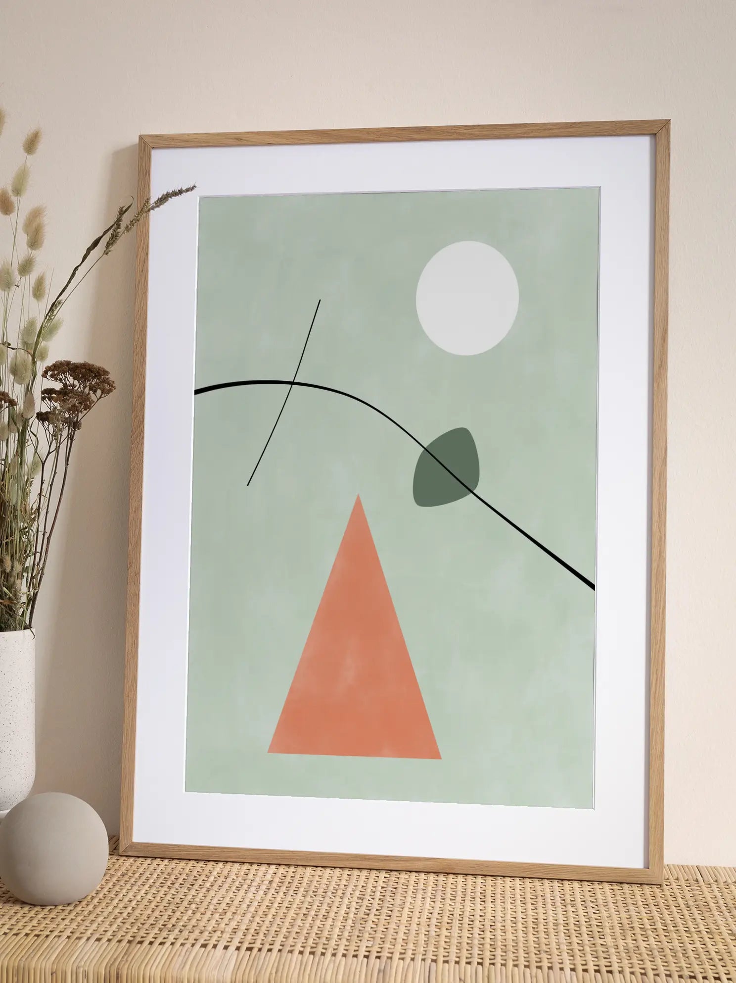Shapes in Harmony Poster