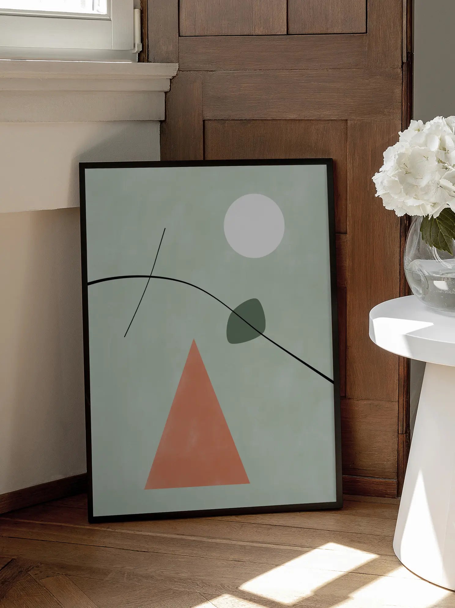 Shapes in Harmony Poster