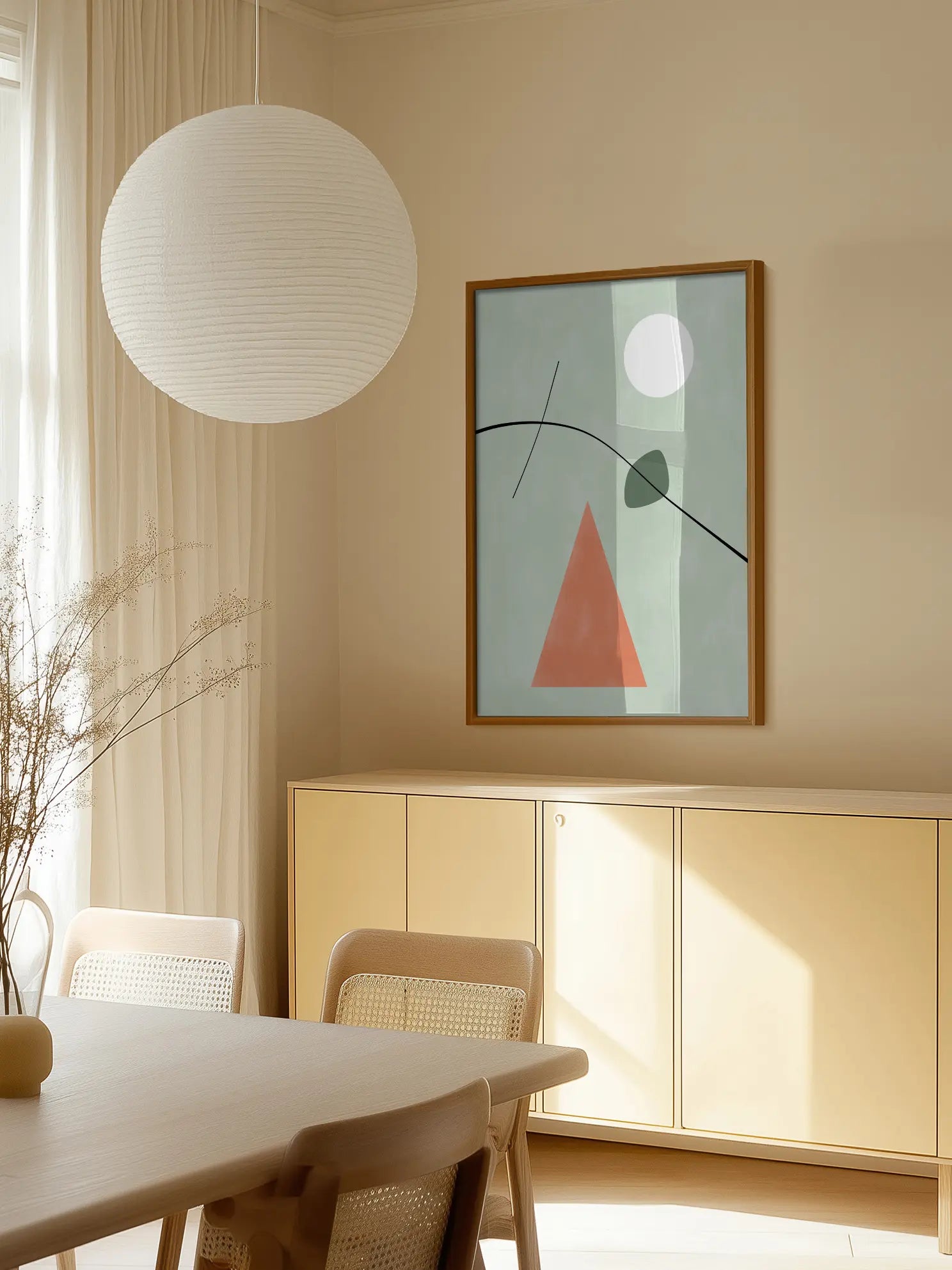 Shapes in Harmony Poster
