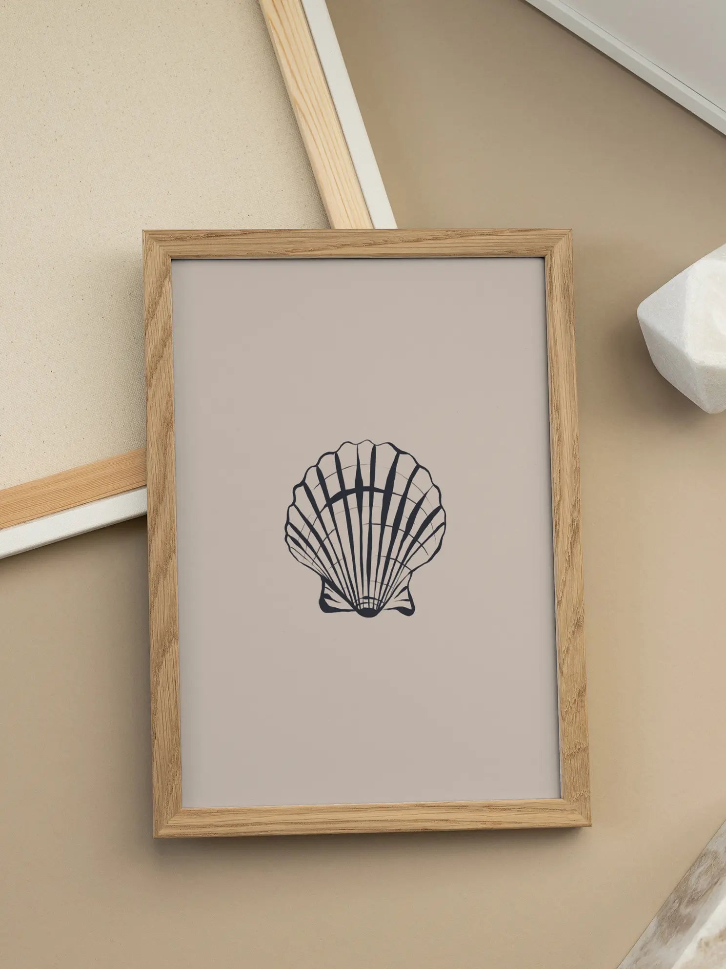Shell Illustration Poster