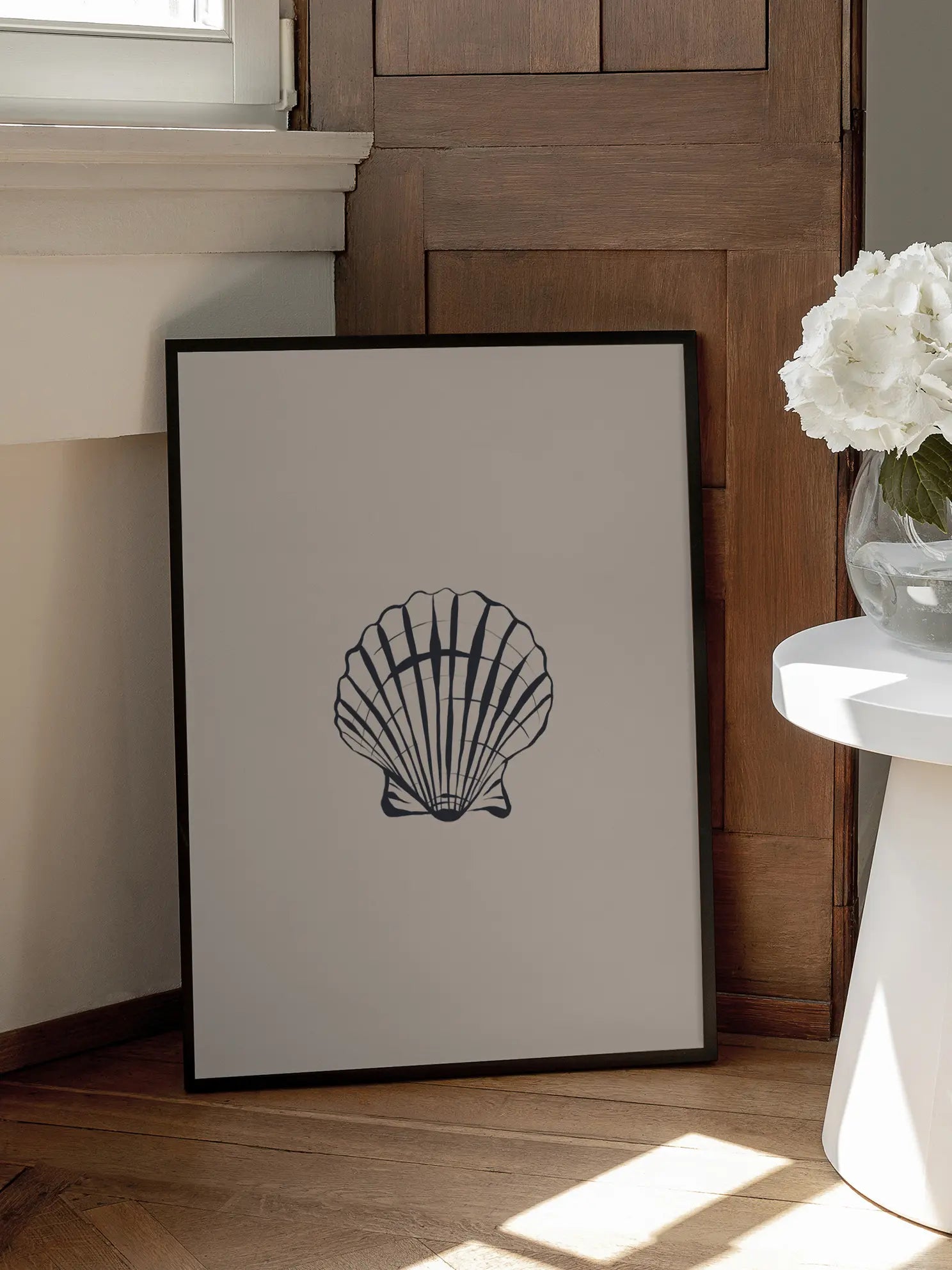 Shell Illustration Poster