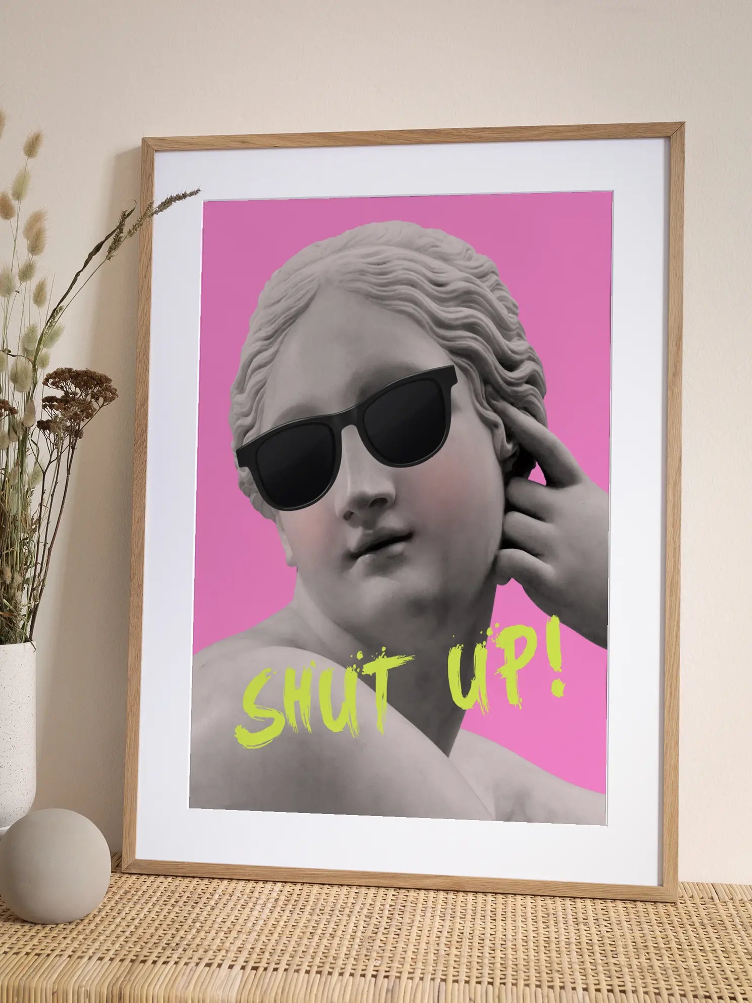 Shut Up Poster