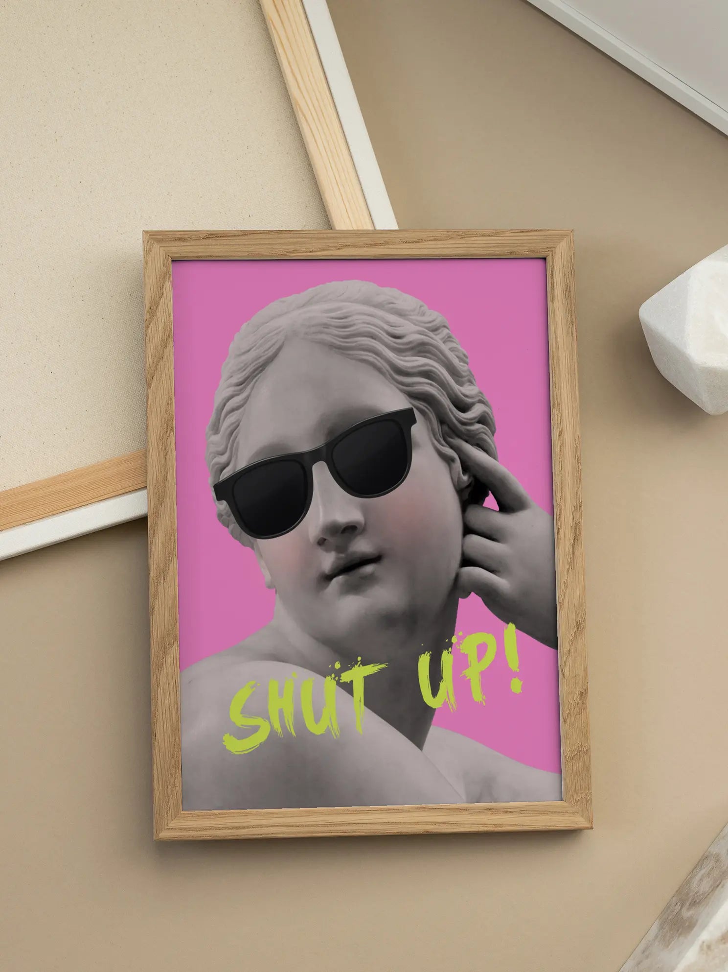 Shut Up Poster