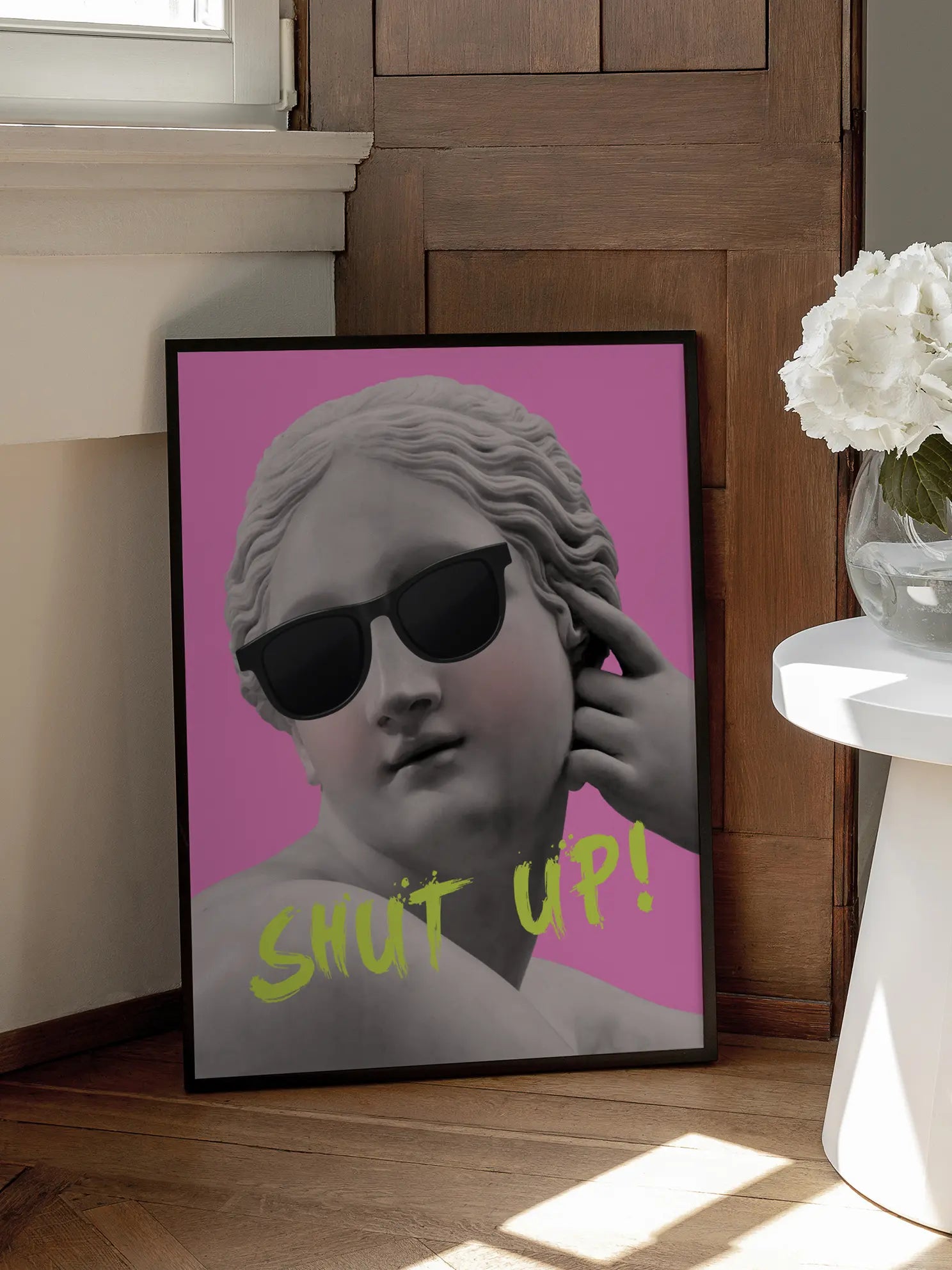 Shut Up Poster