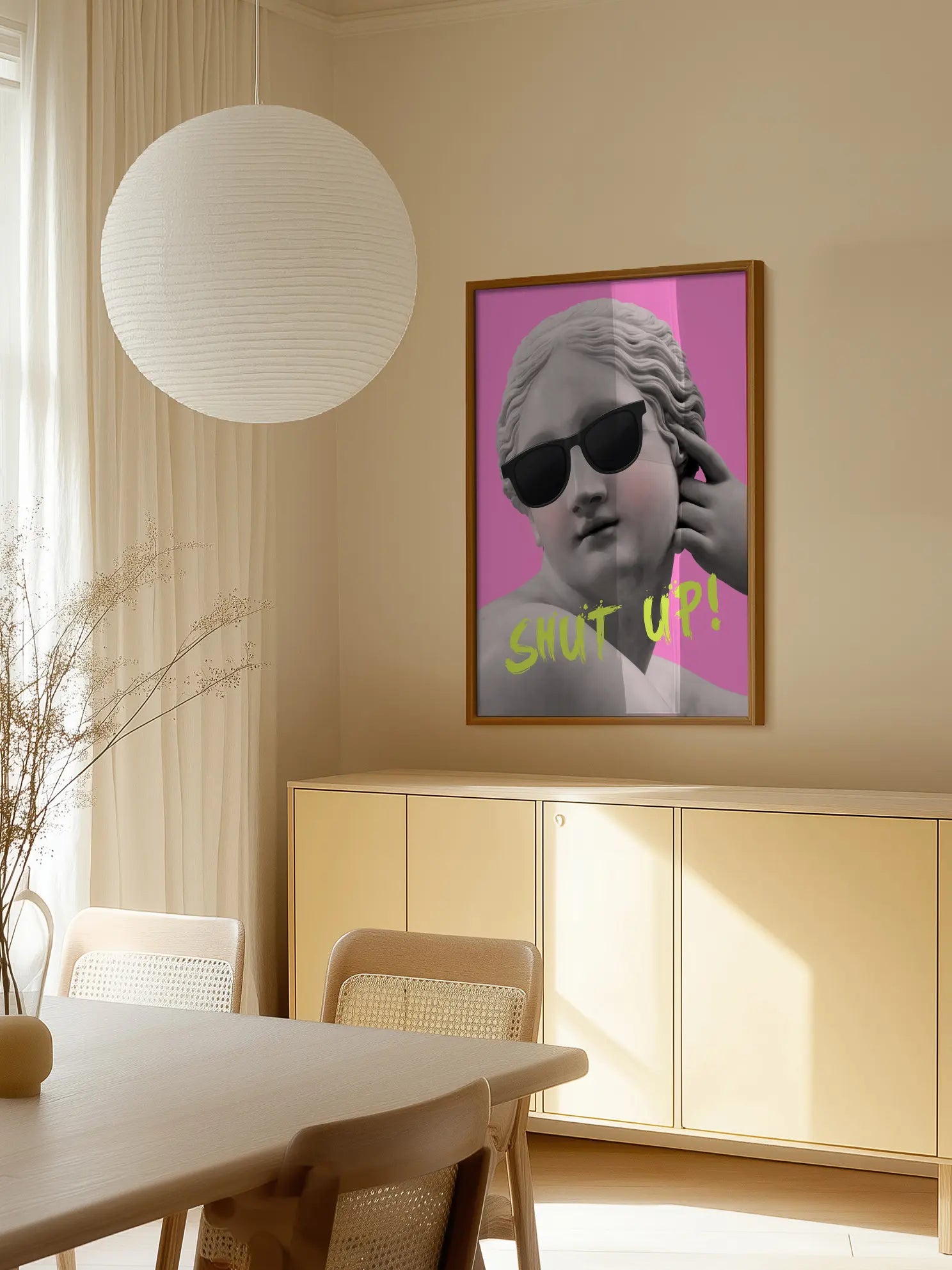 Shut Up Poster