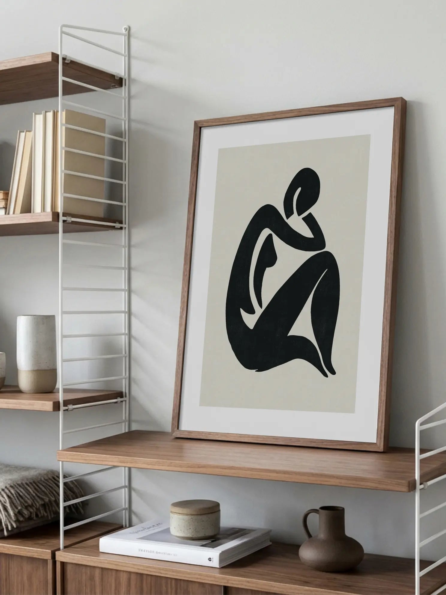 Silhouette Nude No1 Poster