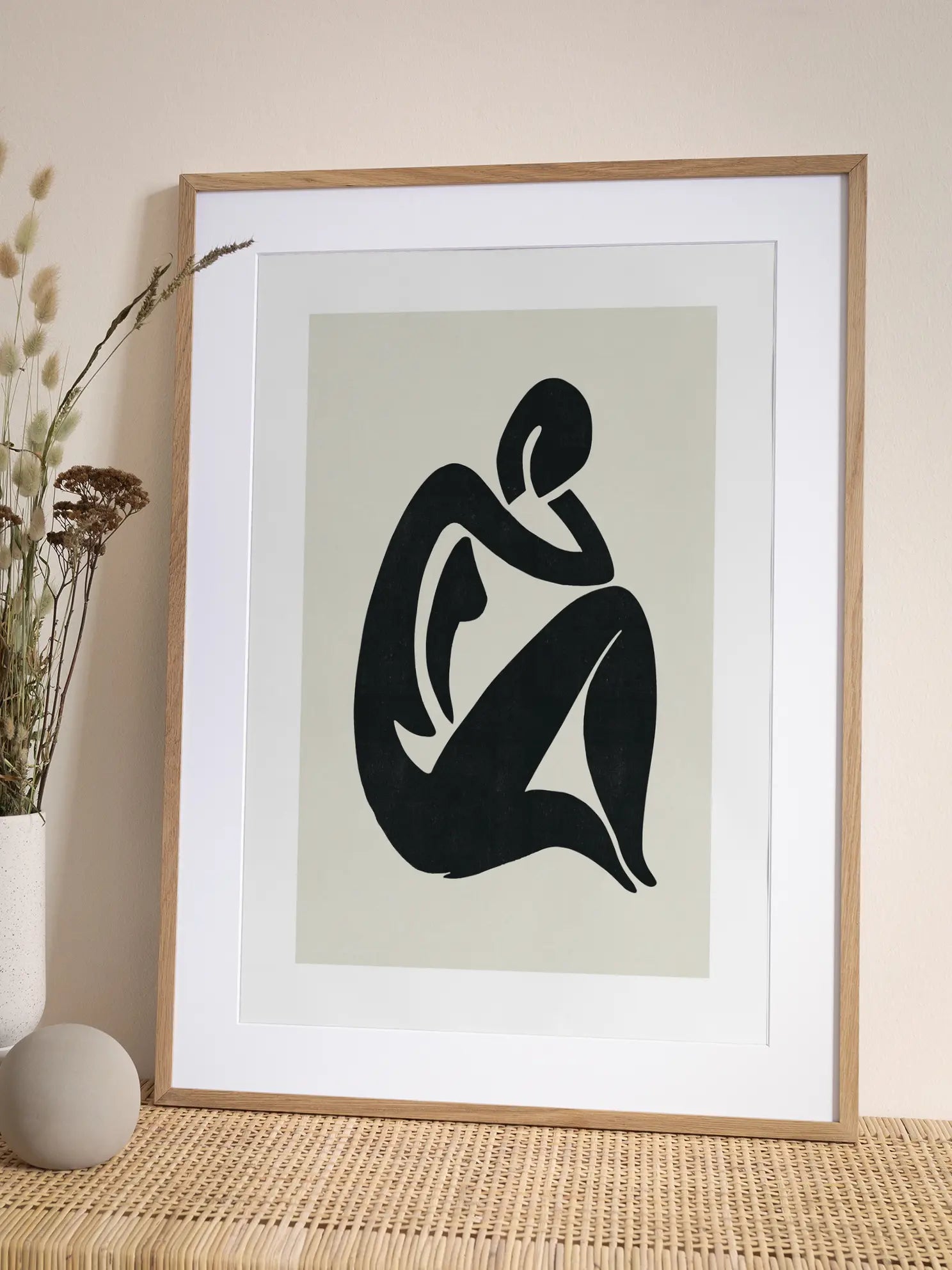 Silhouette Nude No1 Poster