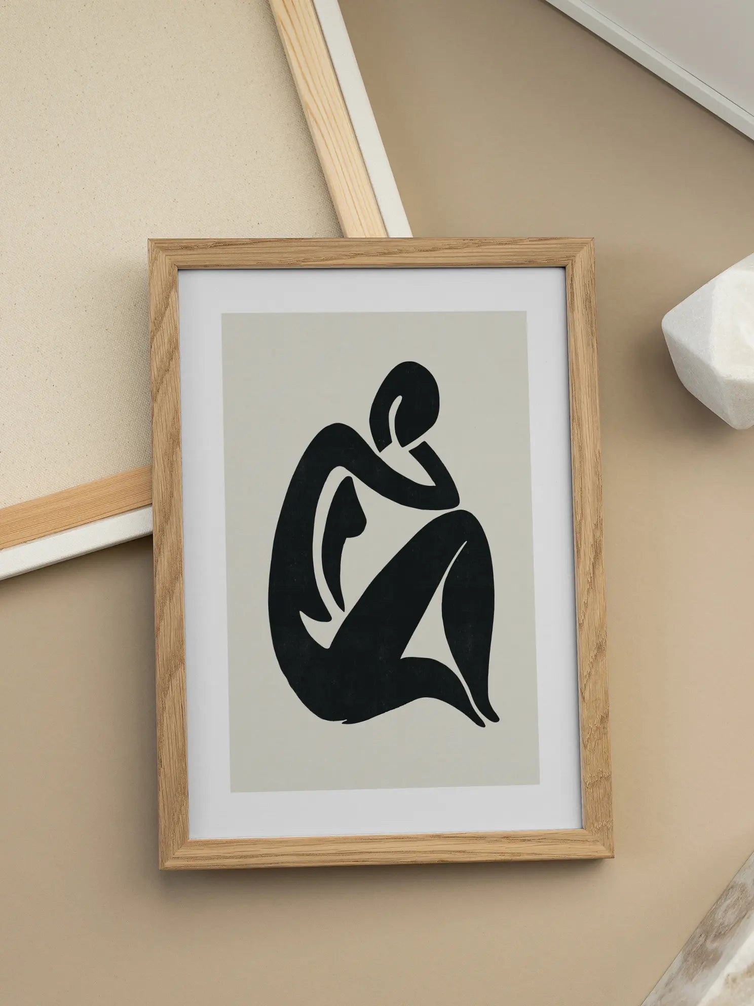 Silhouette Nude No1 Poster