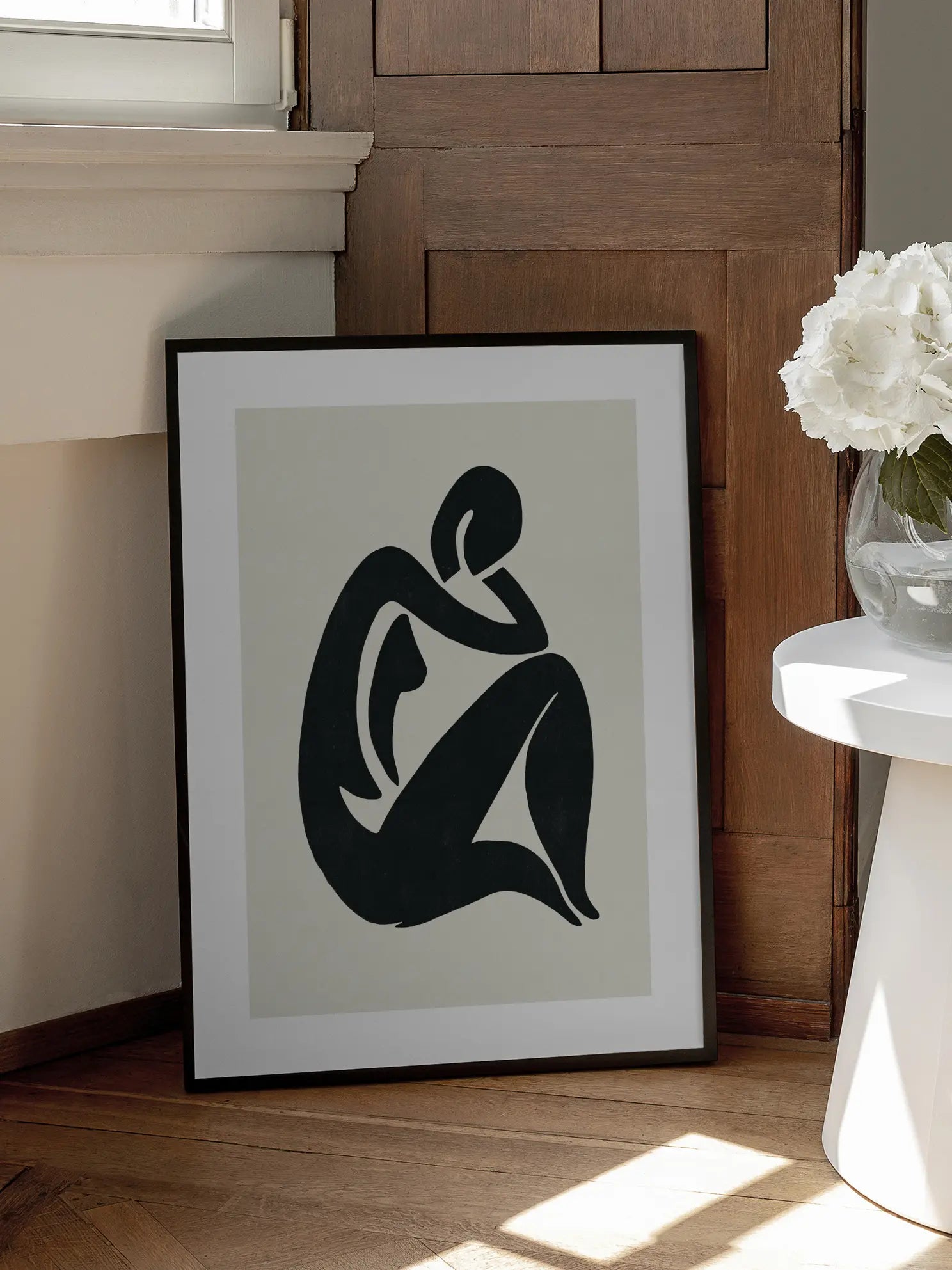 Silhouette Nude No1 Poster