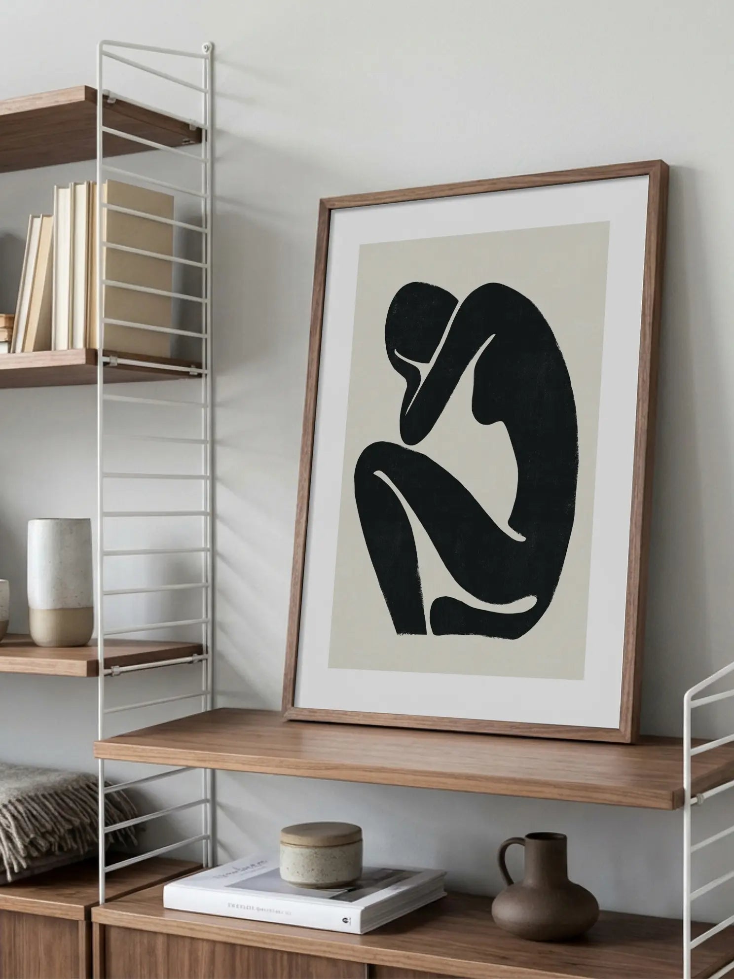 Silhouette Nude No2 Poster