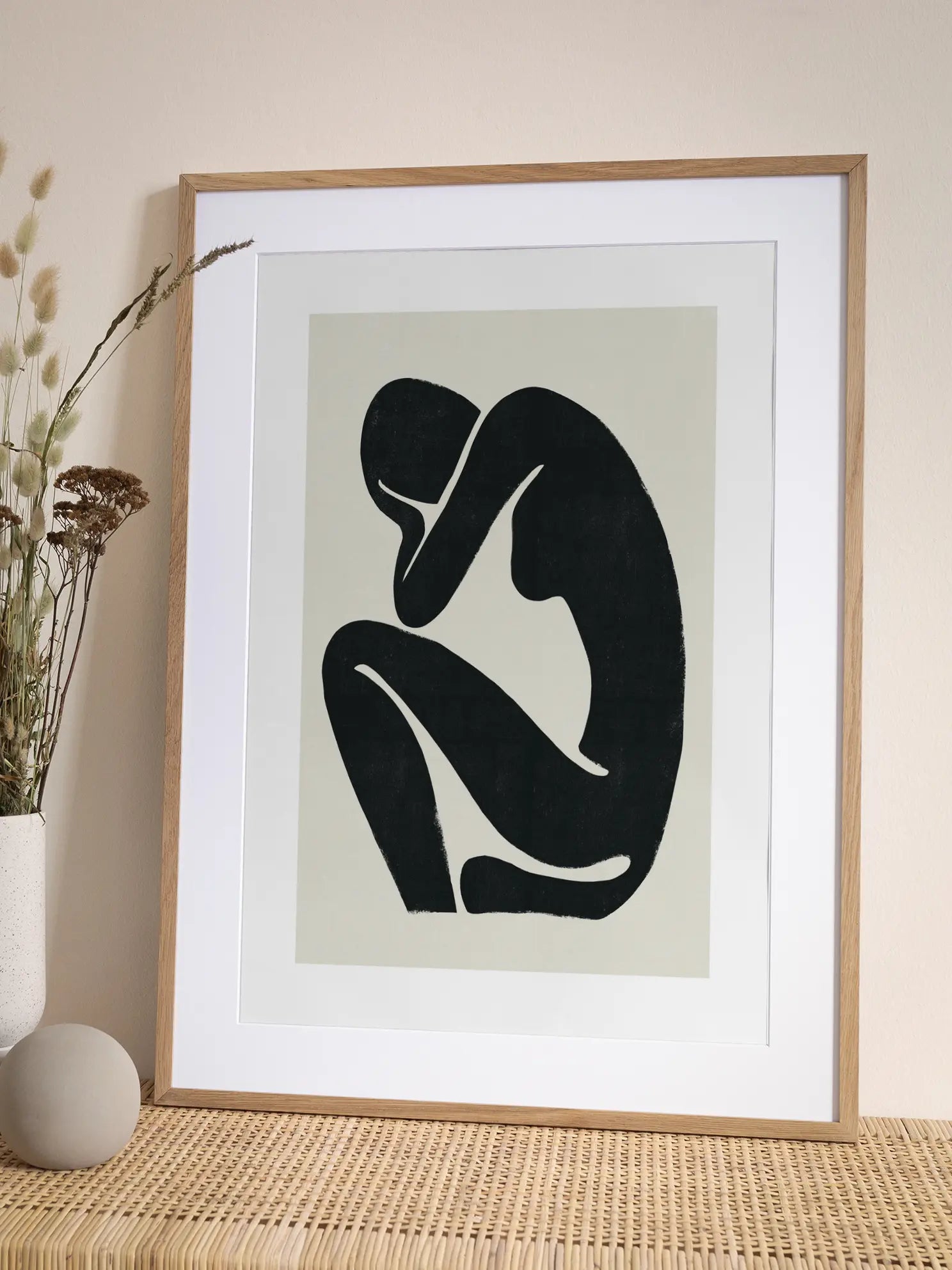 Silhouette Nude No2 Poster