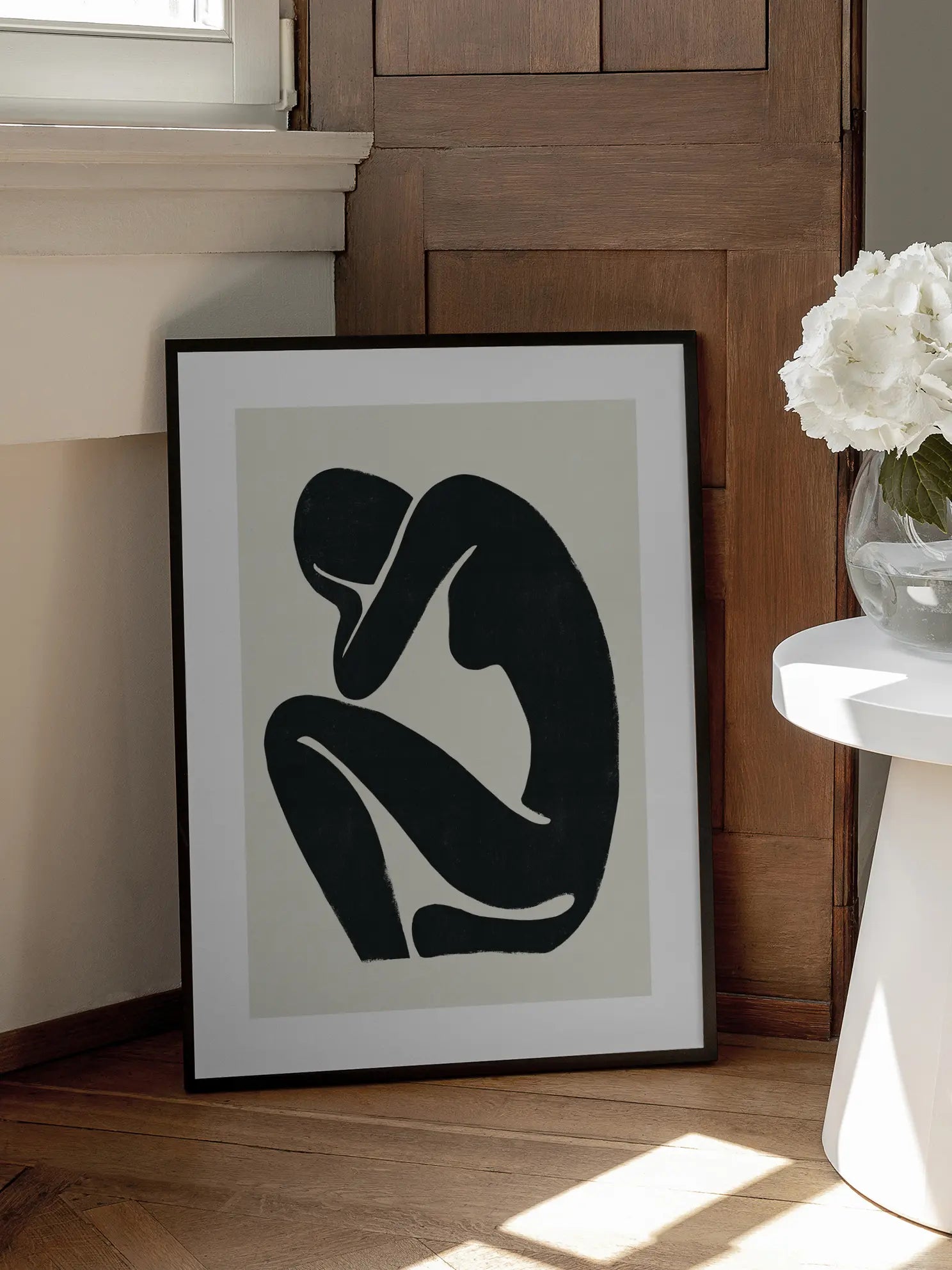 Silhouette Nude No2 Poster