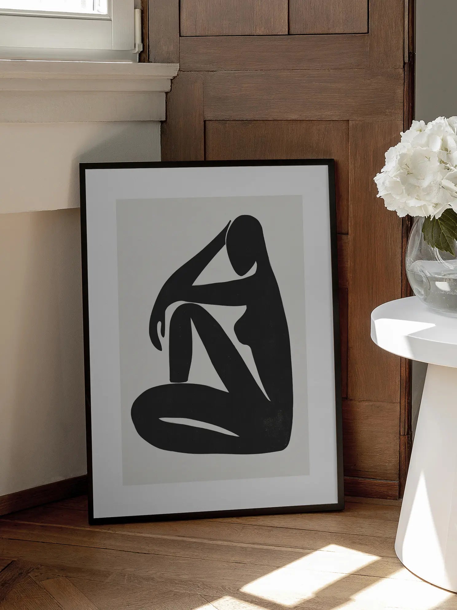 Silhouette Nude No4 Poster