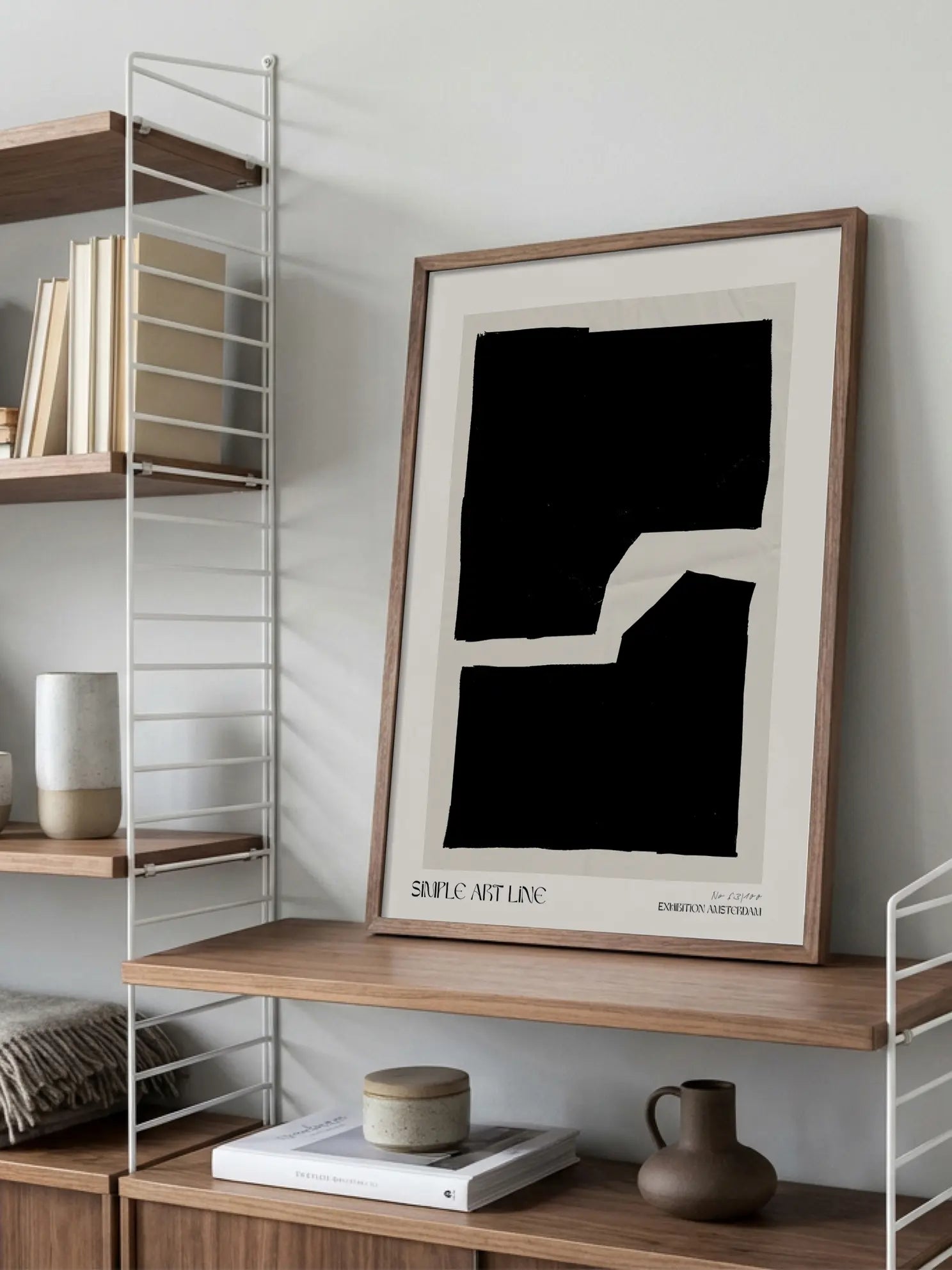 Simple Art Line Poster