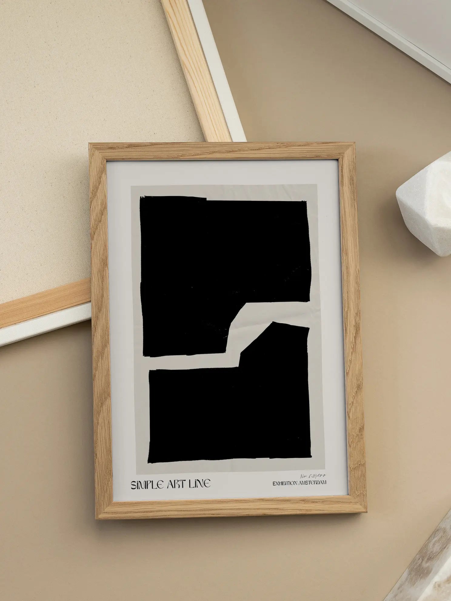 Simple Art Line Poster